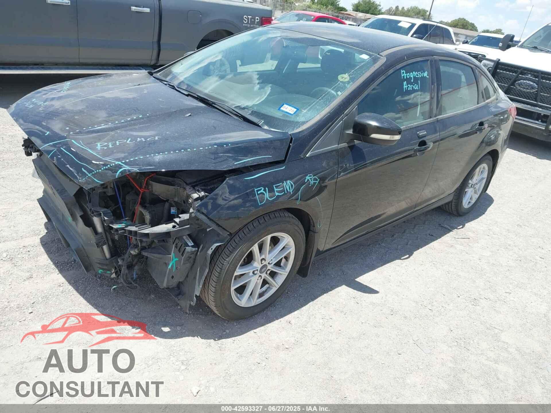 FORD FOCUS 2016 - 1FADP3F24GL276316