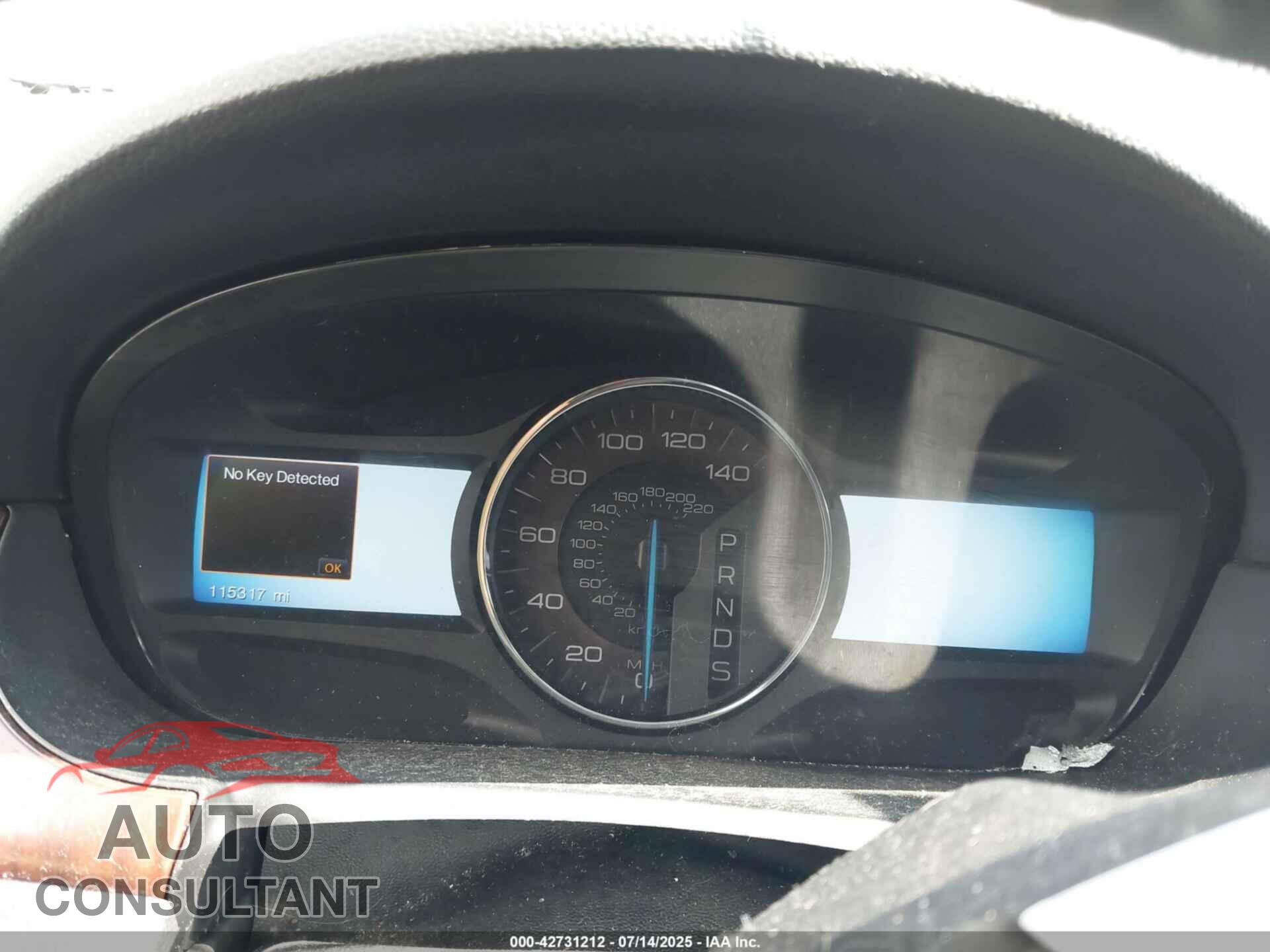 FORD EDGE 2014 - 2FMDK3KC0EBA09786
