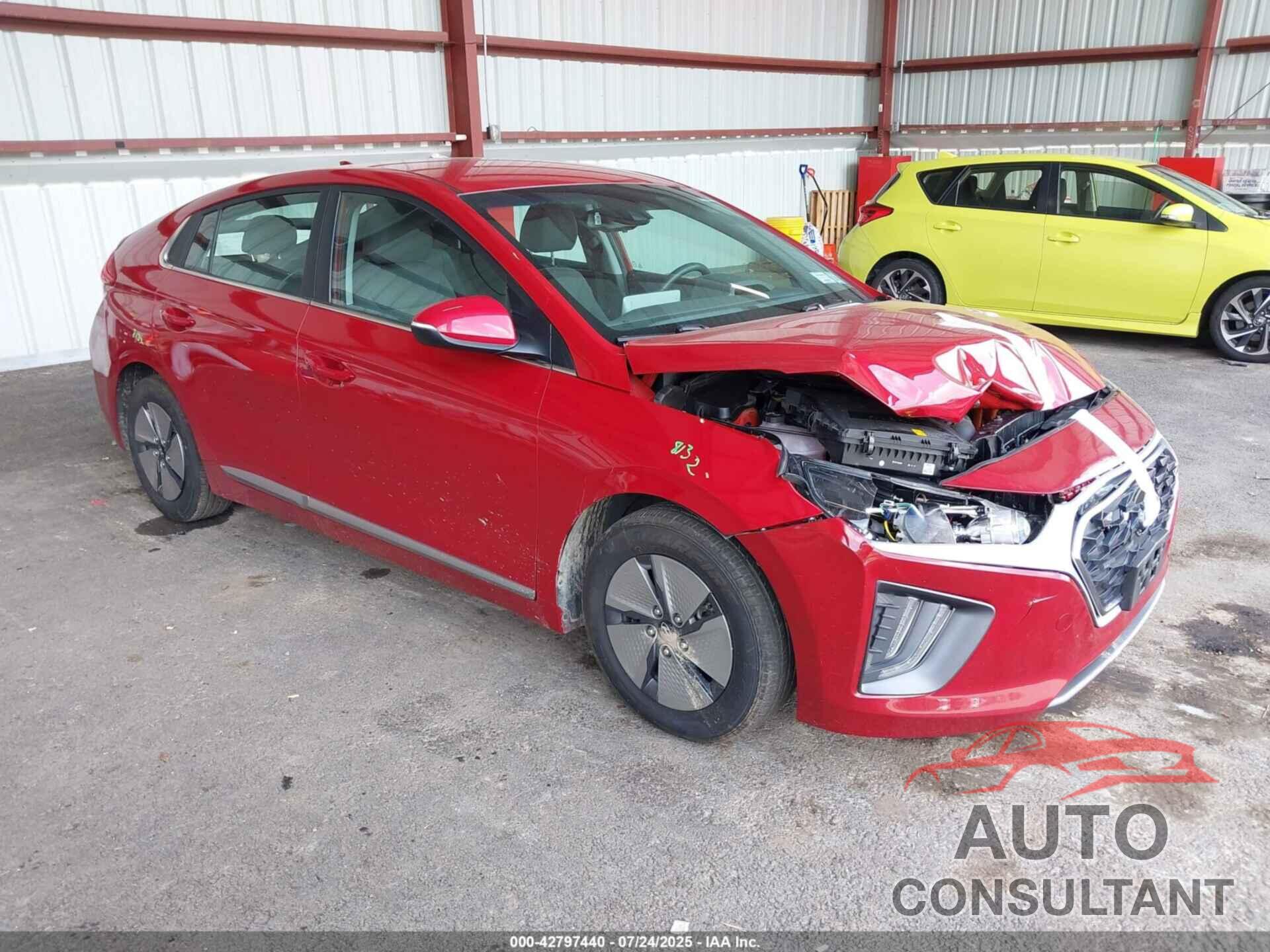 HYUNDAI IONIQ HYBRID 2022 - KMHC75LCXNU279657