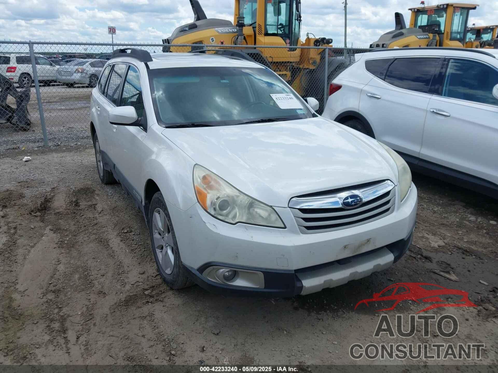 SUBARU OUTBACK 2011 - 4S4BRBKC5B3397820