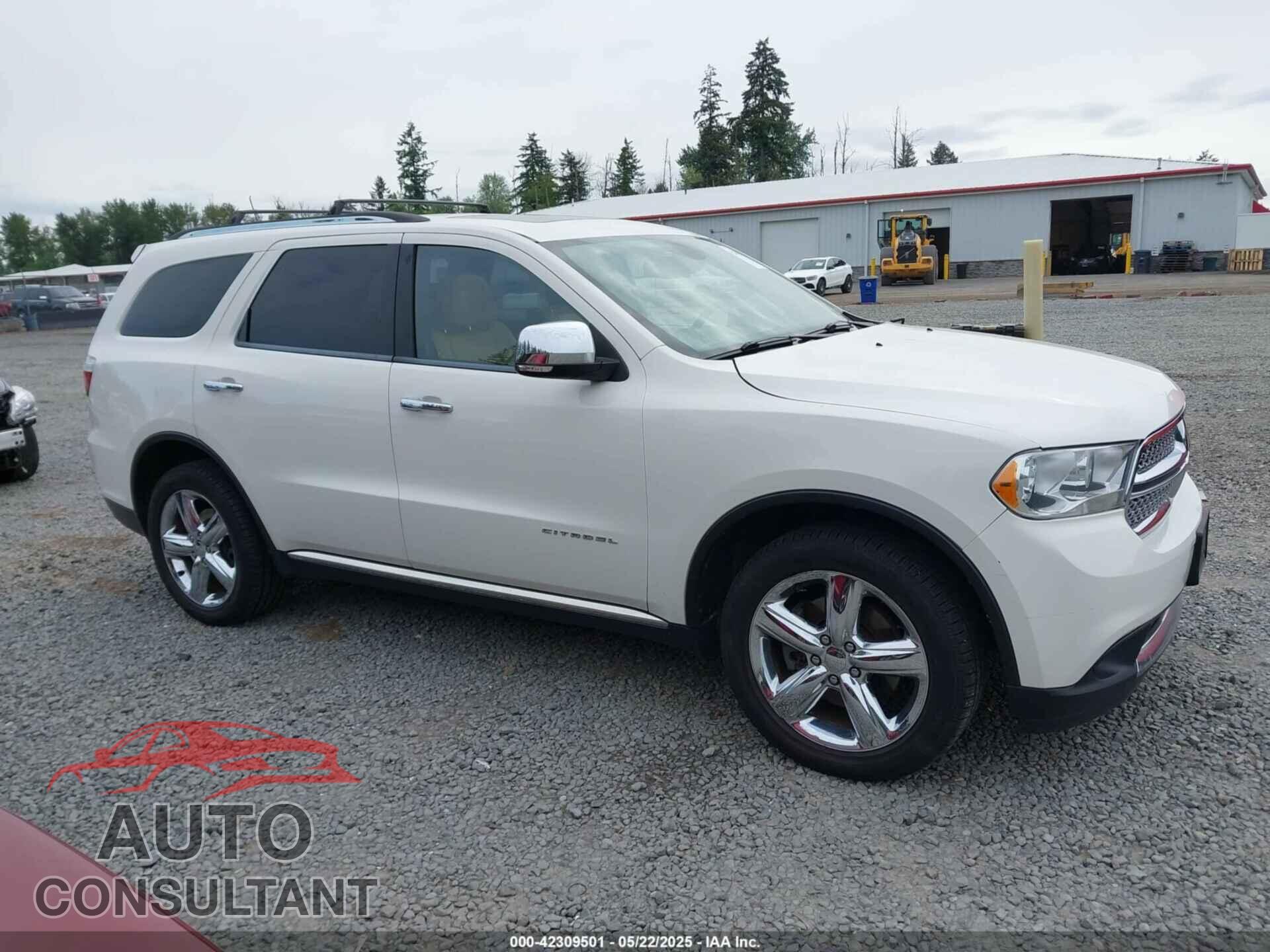 DODGE DURANGO 2012 - 1C4RDJEG8CC336957