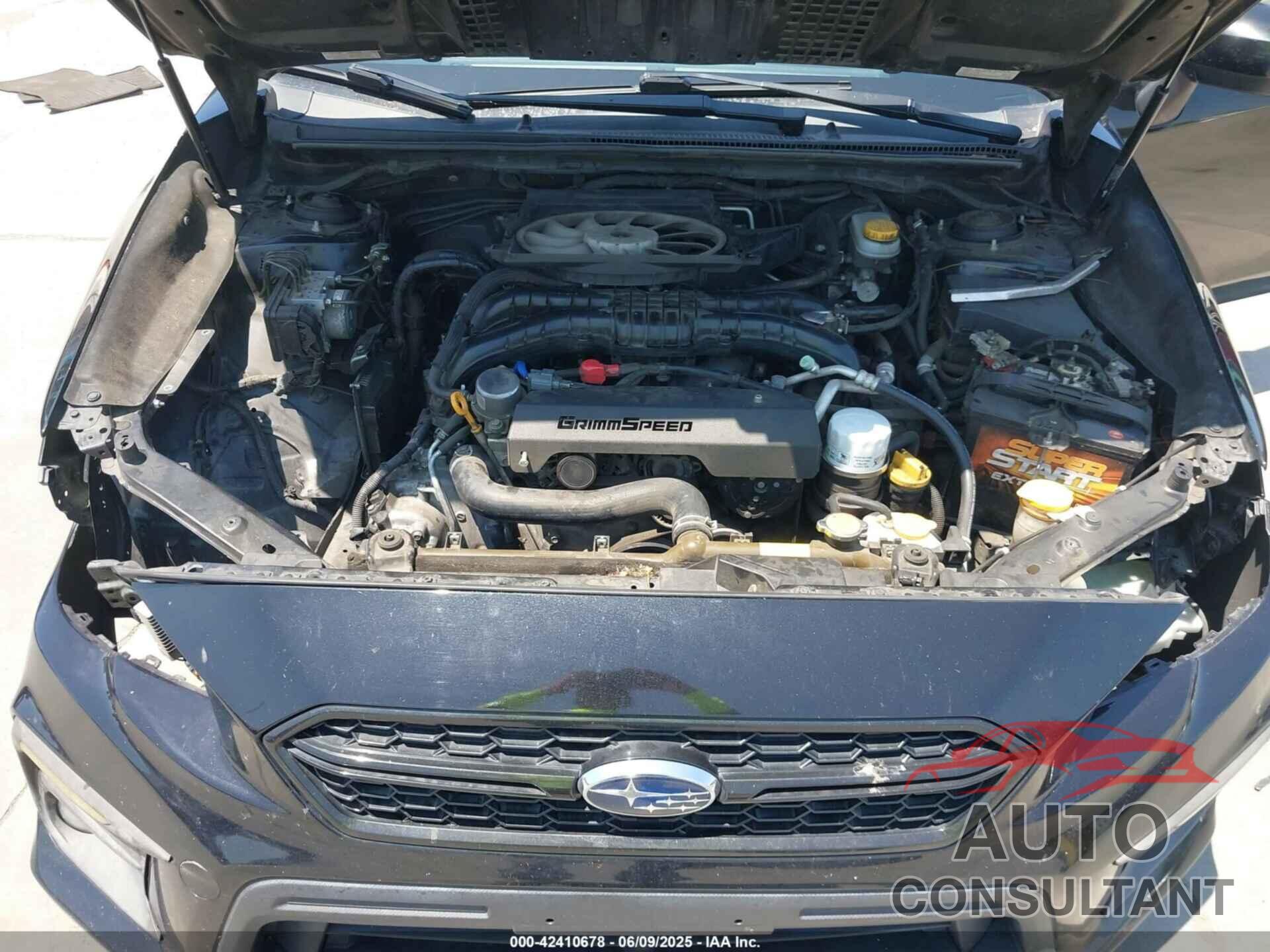 SUBARU WRX 2015 - JF1VA1G60F9803890