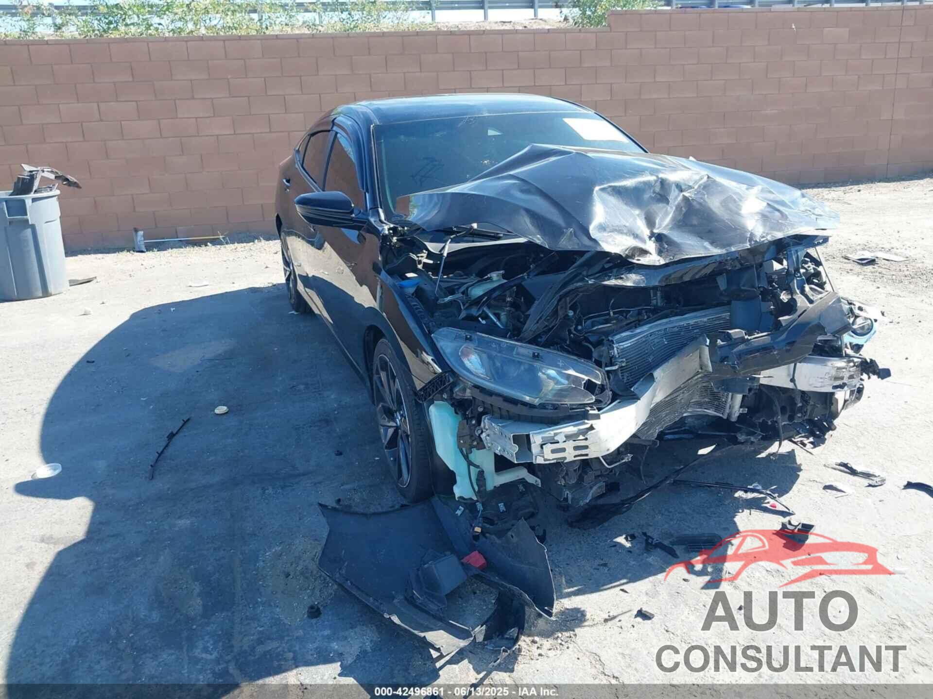HONDA CIVIC 2019 - 2HGFC2F83KH543689