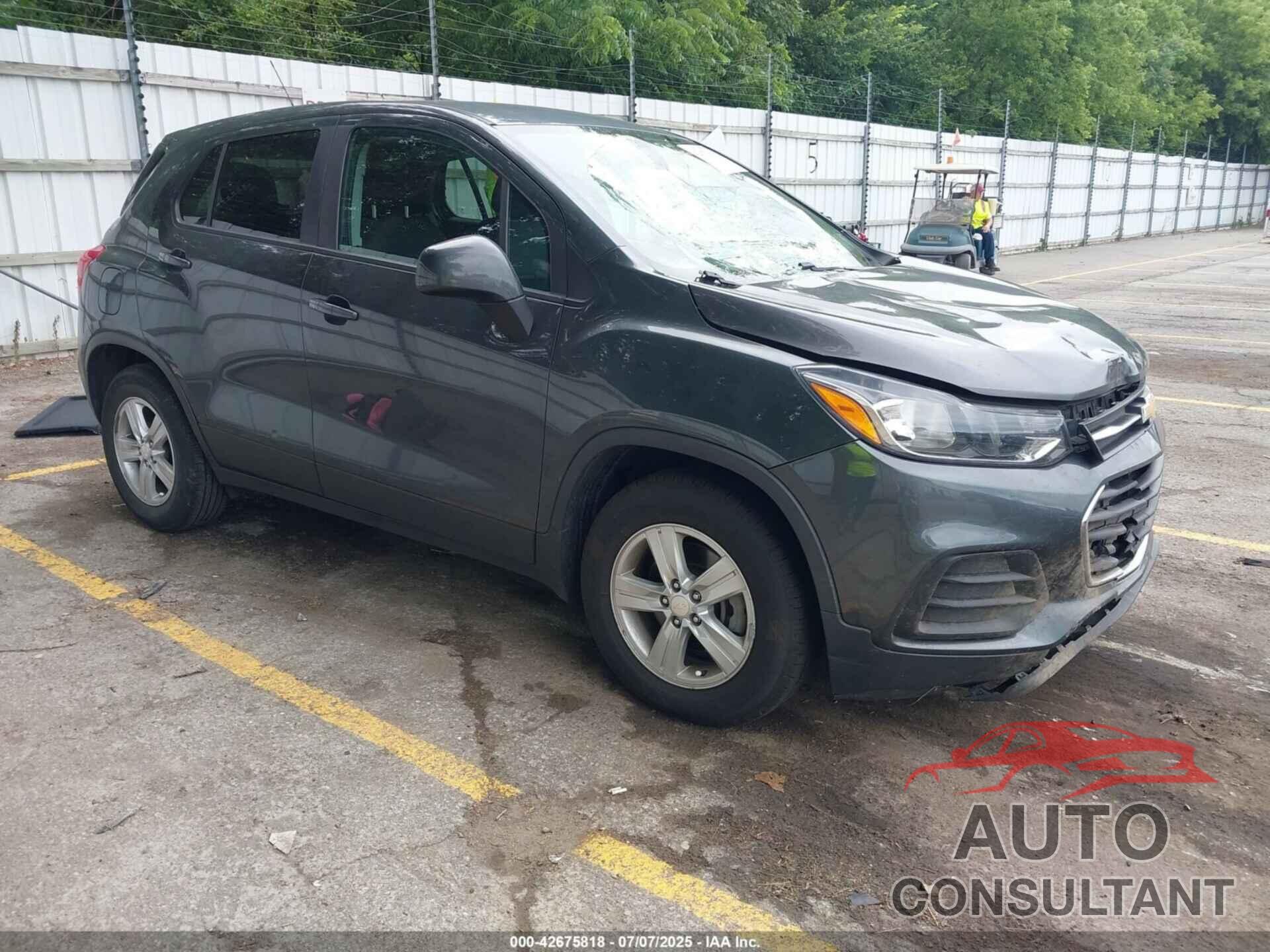CHEVROLET TRAX 2019 - 3GNCJKSB7KL358634