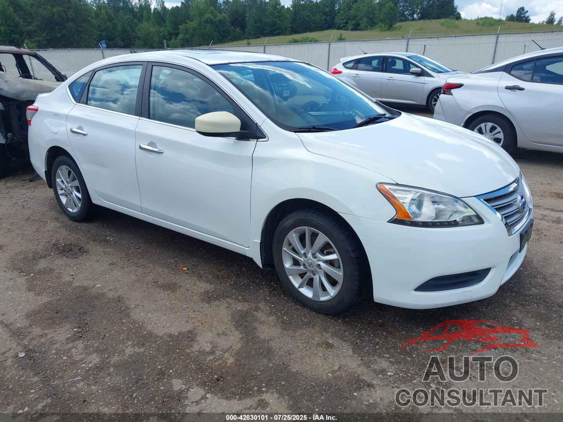 NISSAN SENTRA 2015 - 3N1AB7AP5FY340779