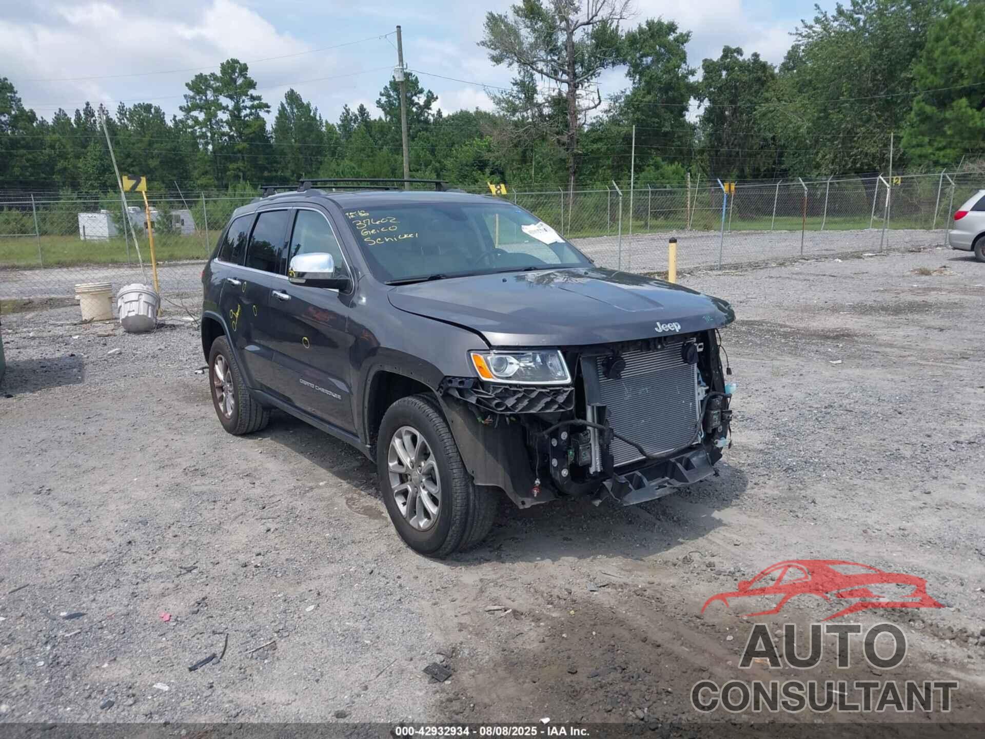 JEEP GRAND CHEROKEE 2016 - 1C4RJFBGXGC326754
