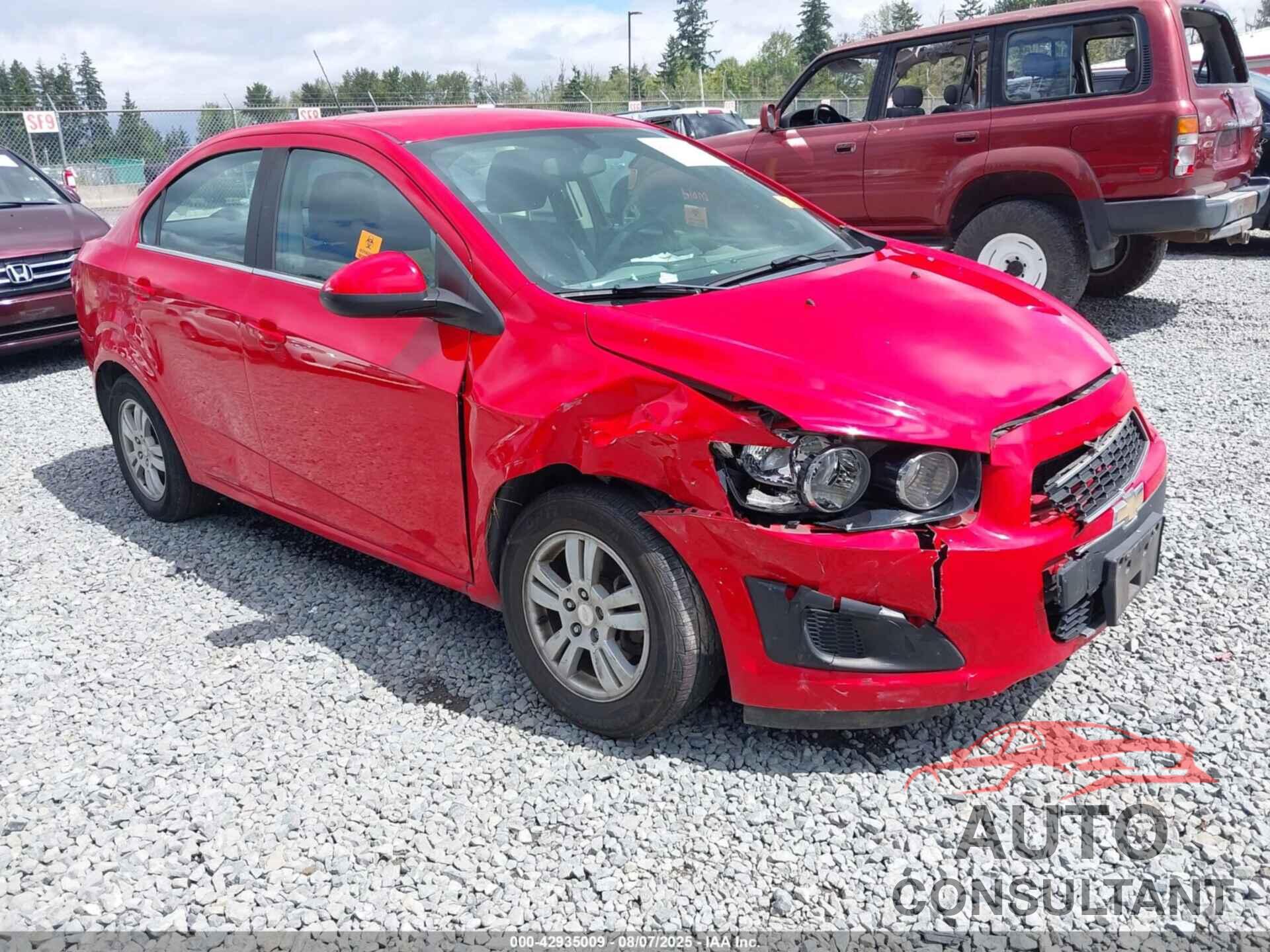 CHEVROLET SONIC 2015 - 1G1JD5SG1F4111795