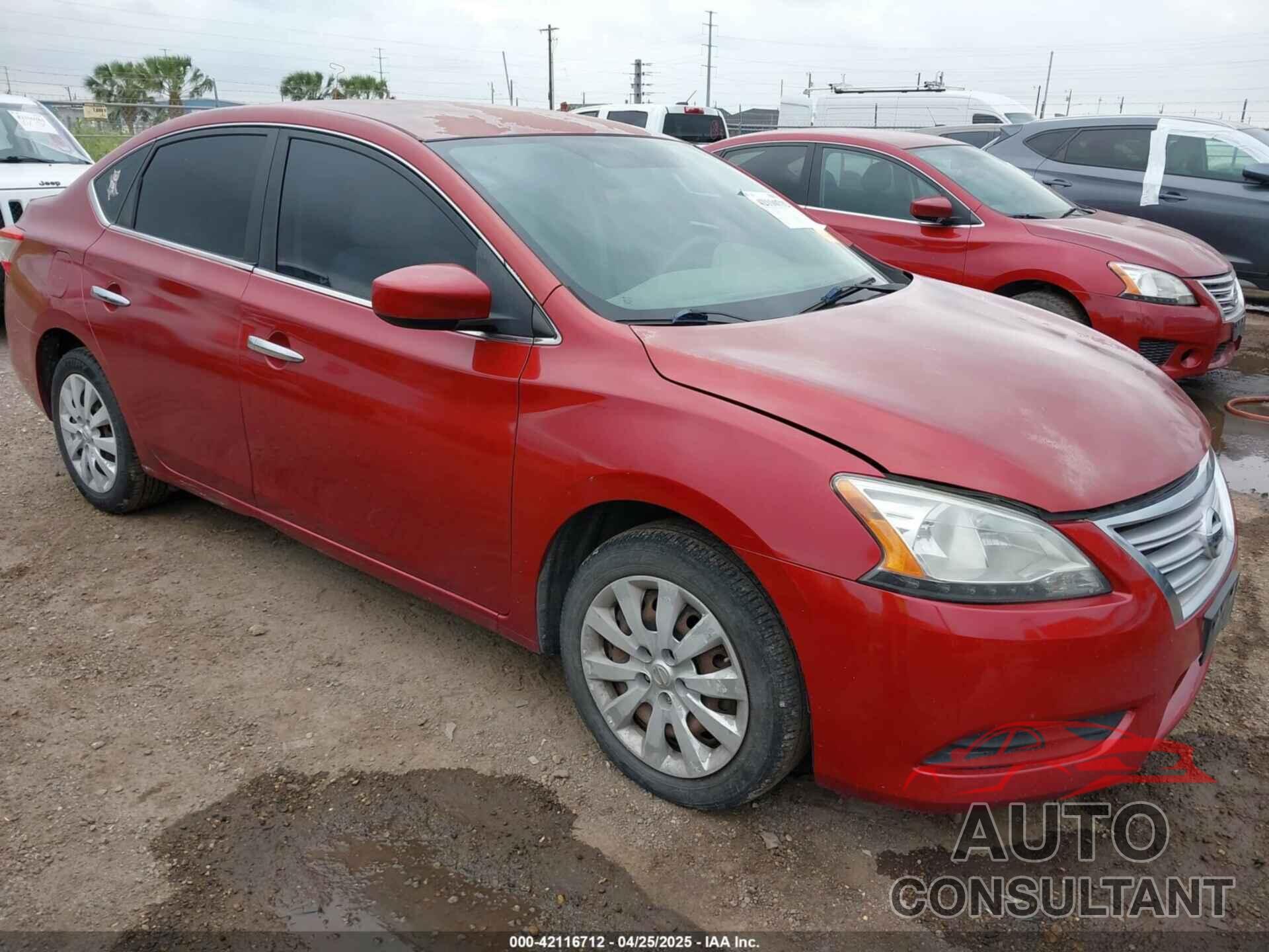NISSAN SENTRA 2014 - 3N1AB7AP6EY240866
