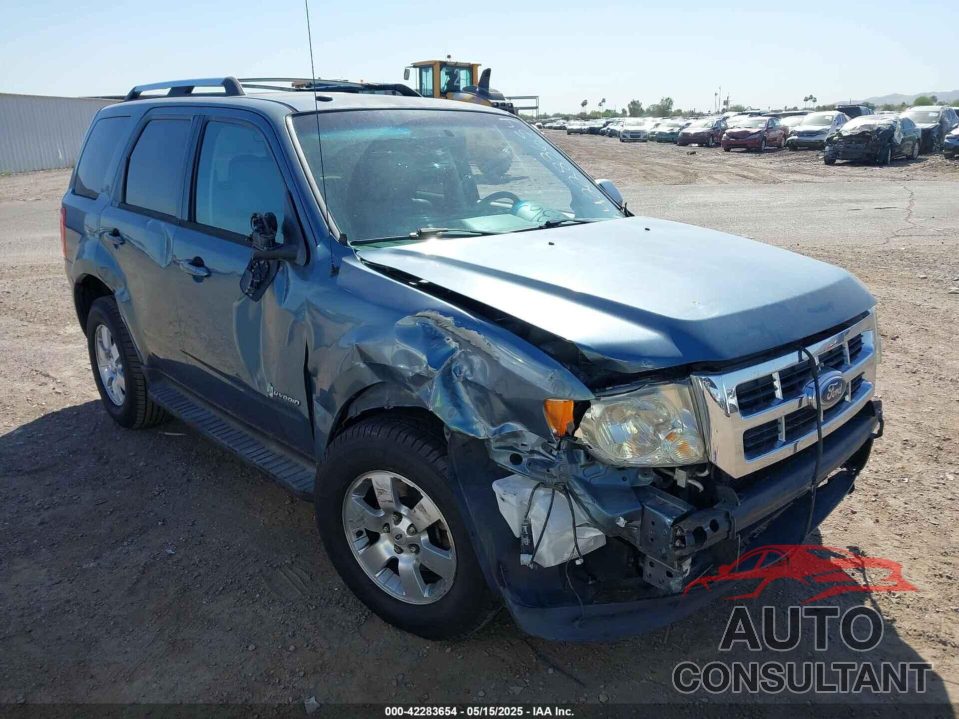 FORD ESCAPE HYBRID 2011 - 1FMCU4K34BKA60771