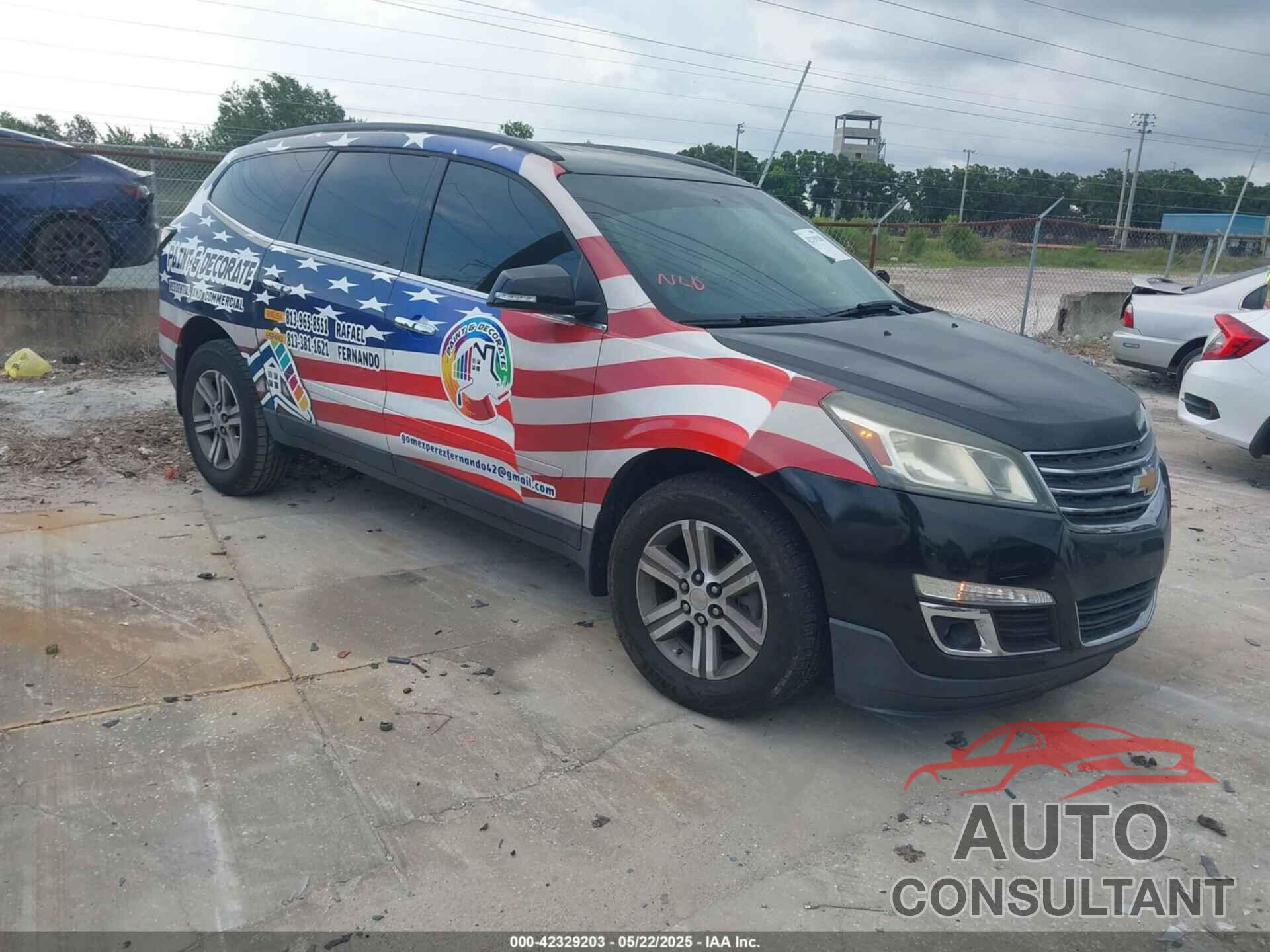 CHEVROLET TRAVERSE 2016 - 1GNKRHKD4GJ224123