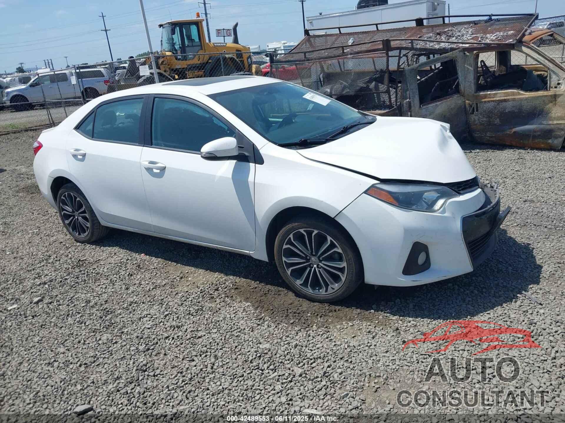 TOYOTA COROLLA 2014 - 5YFBURHE2EP069934