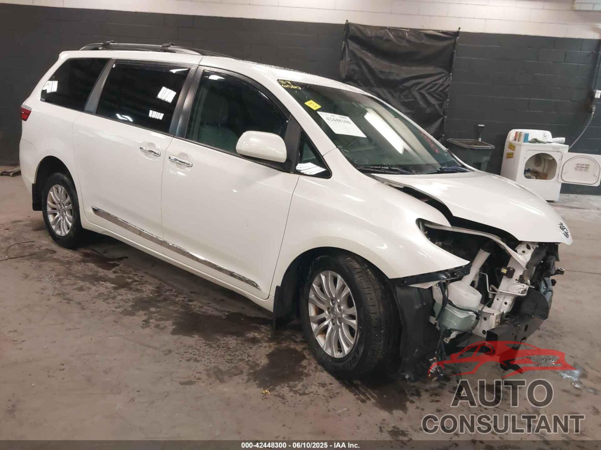 TOYOTA SIENNA 2016 - 5TDYK3DCXGS743128