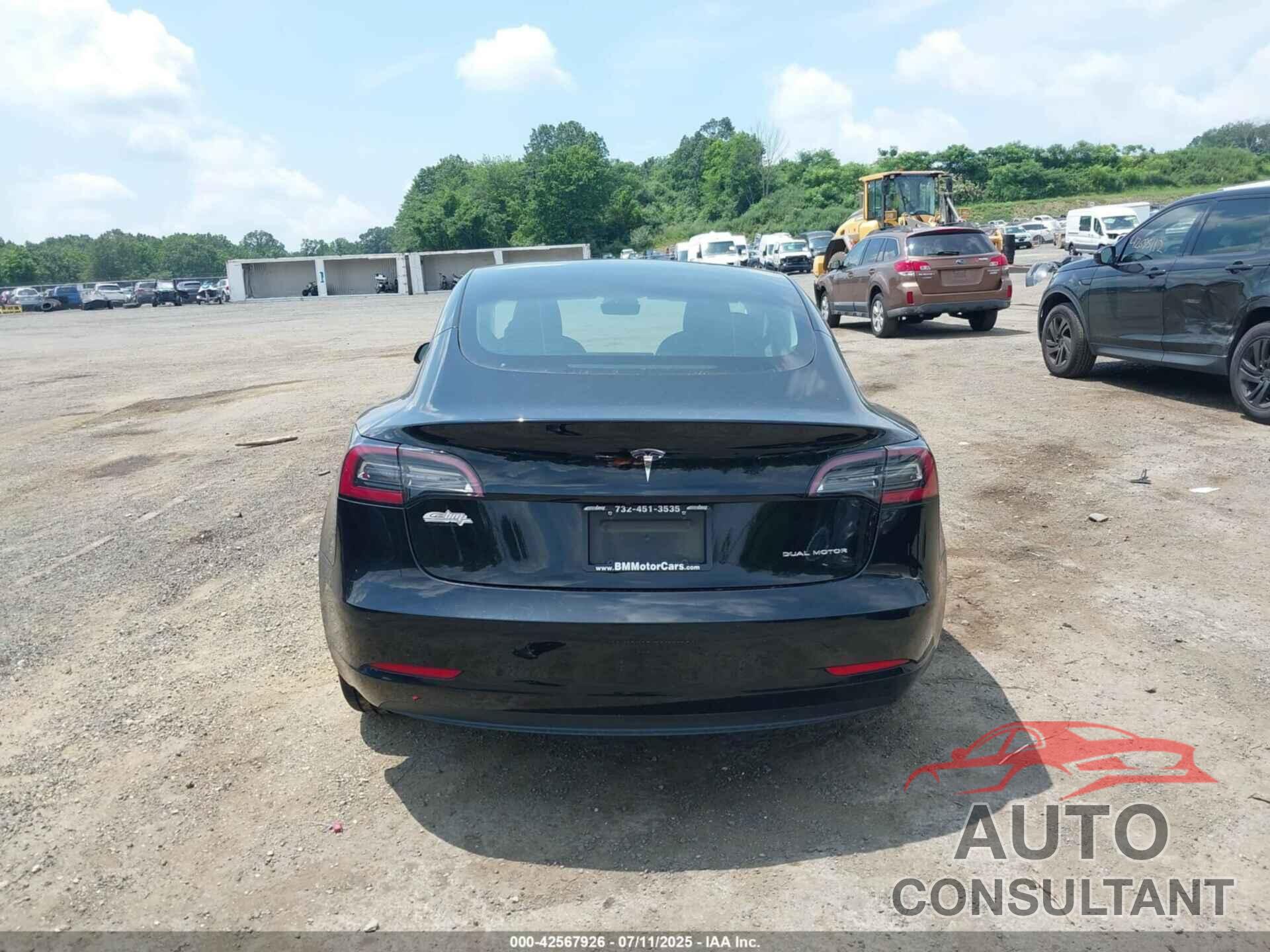 TESLA MODEL 3 2022 - 5YJ3E1EB2NF119661