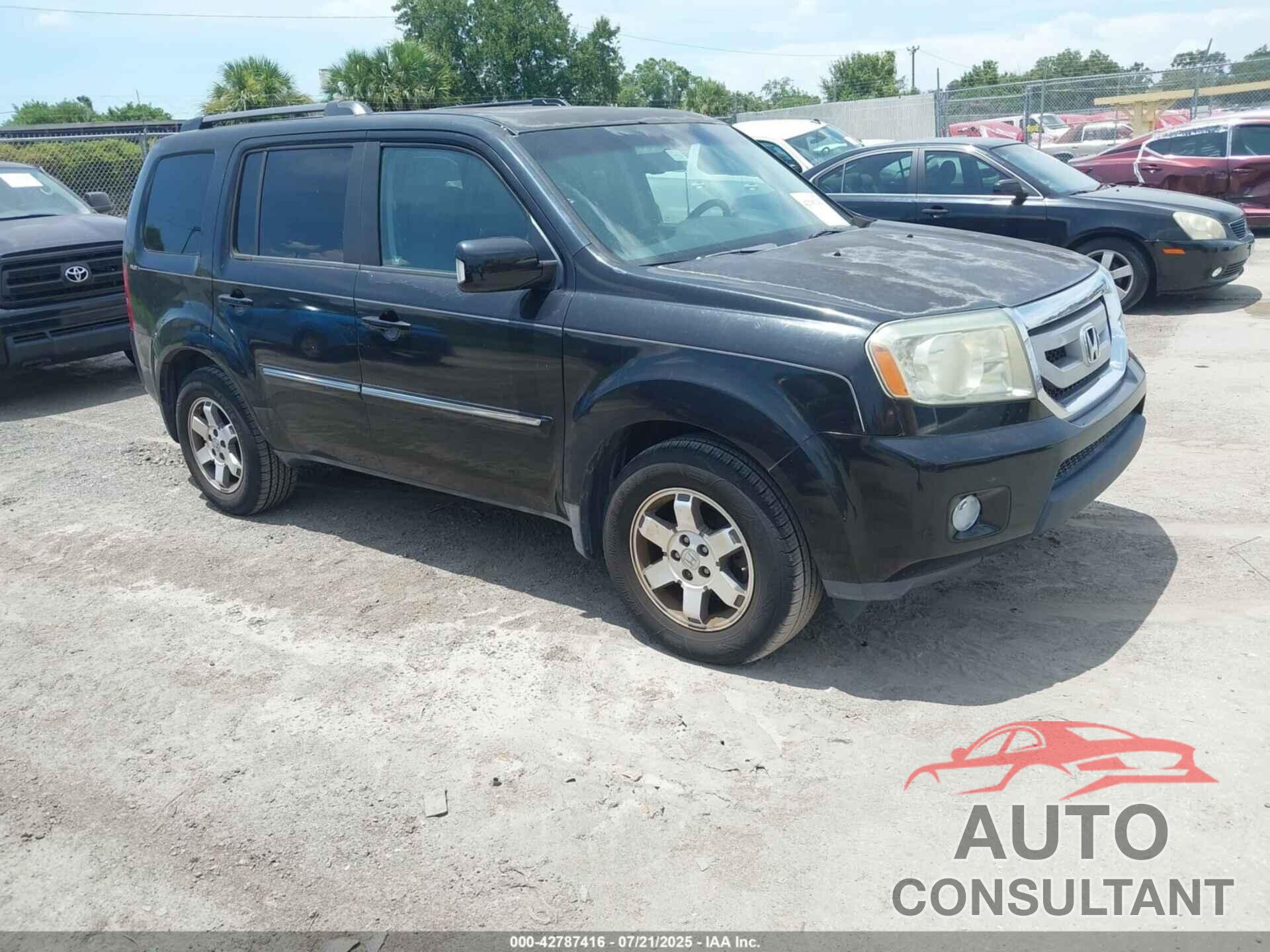 HONDA PILOT 2010 - 5FNYF3H91AB008620