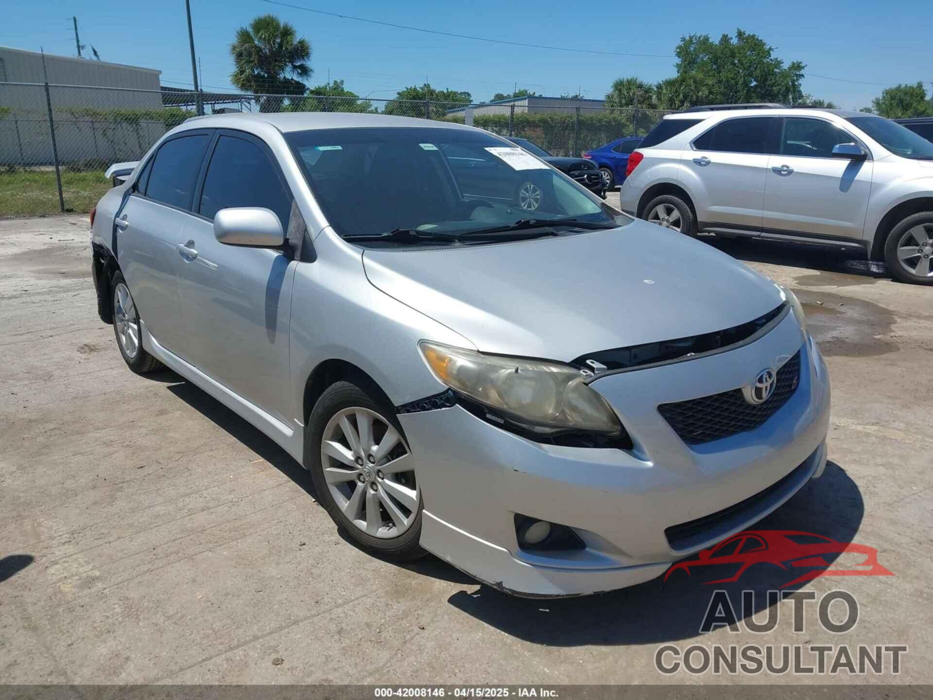 TOYOTA COROLLA 2010 - 2T1BU4EE8AC488520