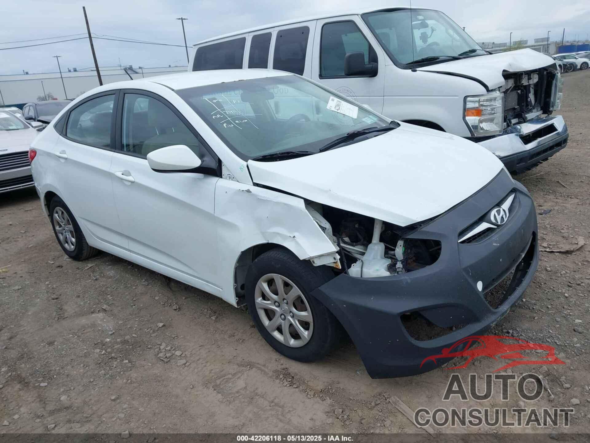 HYUNDAI ACCENT 2014 - KMHCT4AE1EU650859