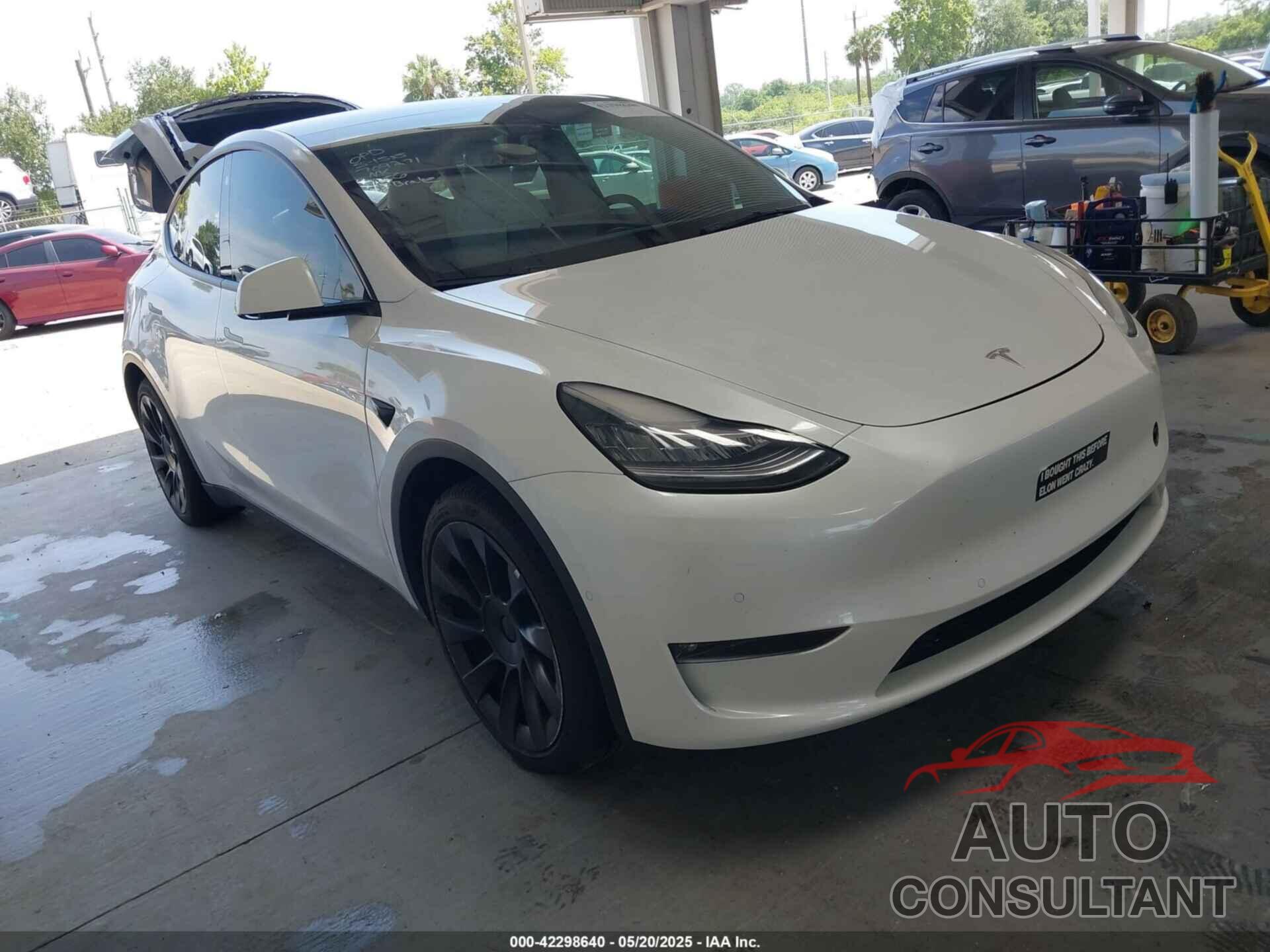 TESLA MODEL Y 2021 - 5YJYGAEE6MF202406