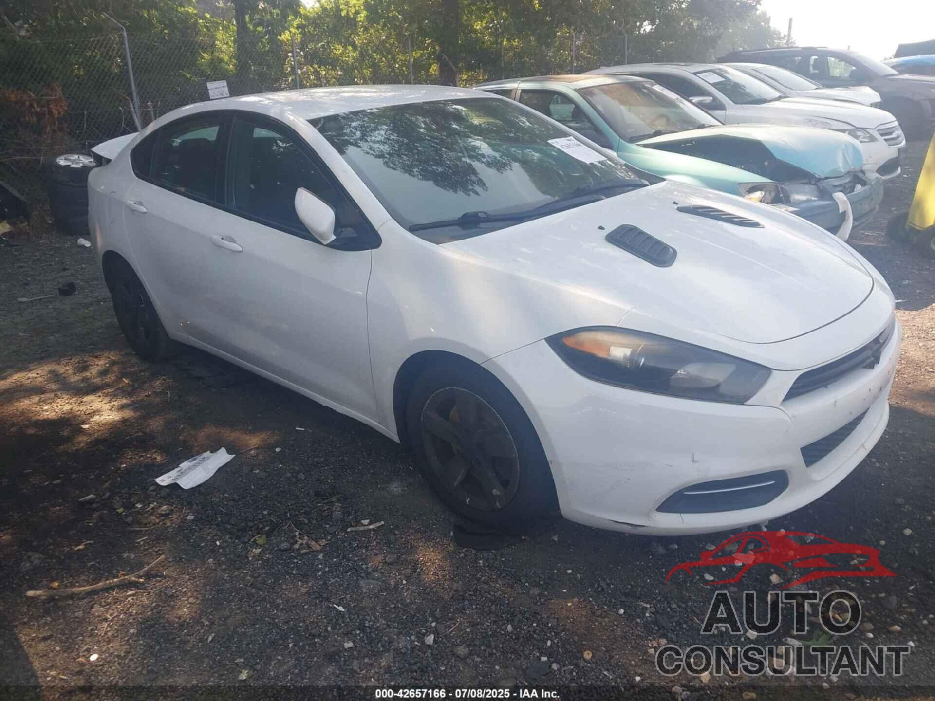 DODGE DART 2015 - 1C3CDFBB3FD351705