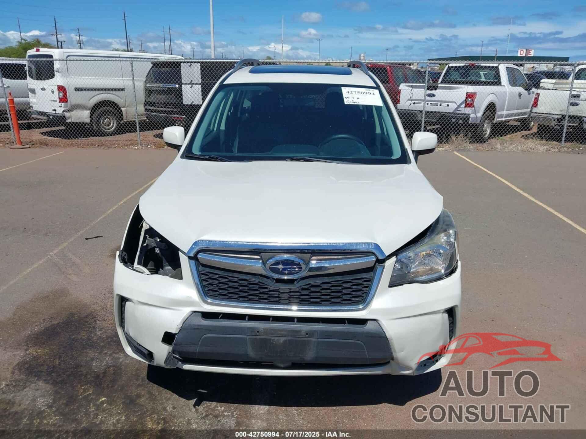 SUBARU FORESTER 2015 - JF2SJGDC9FH589905
