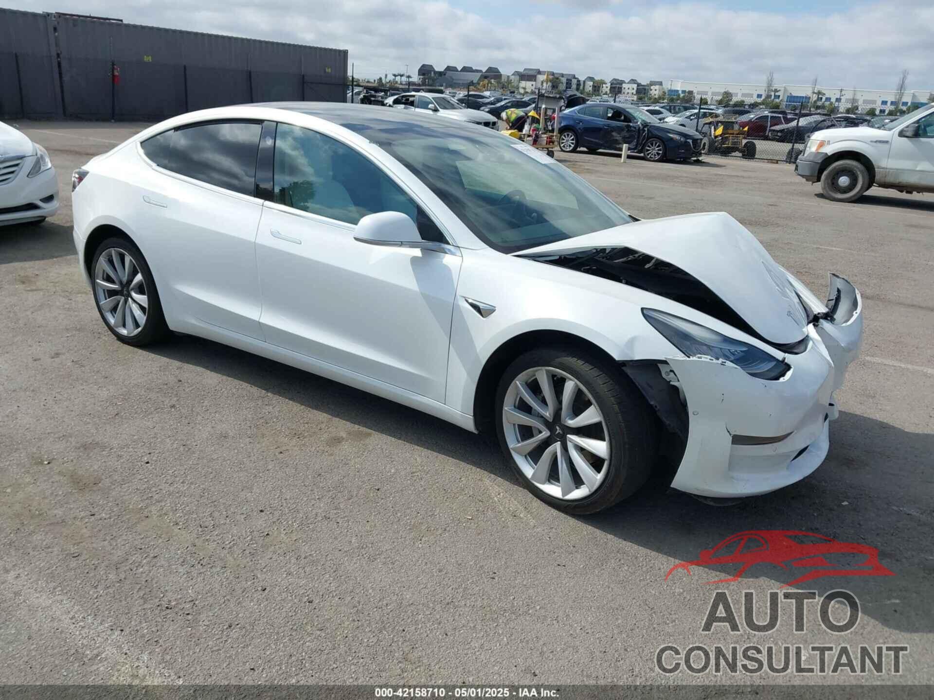 TESLA MODEL 3 2019 - 5YJ3E1EA0KF419427