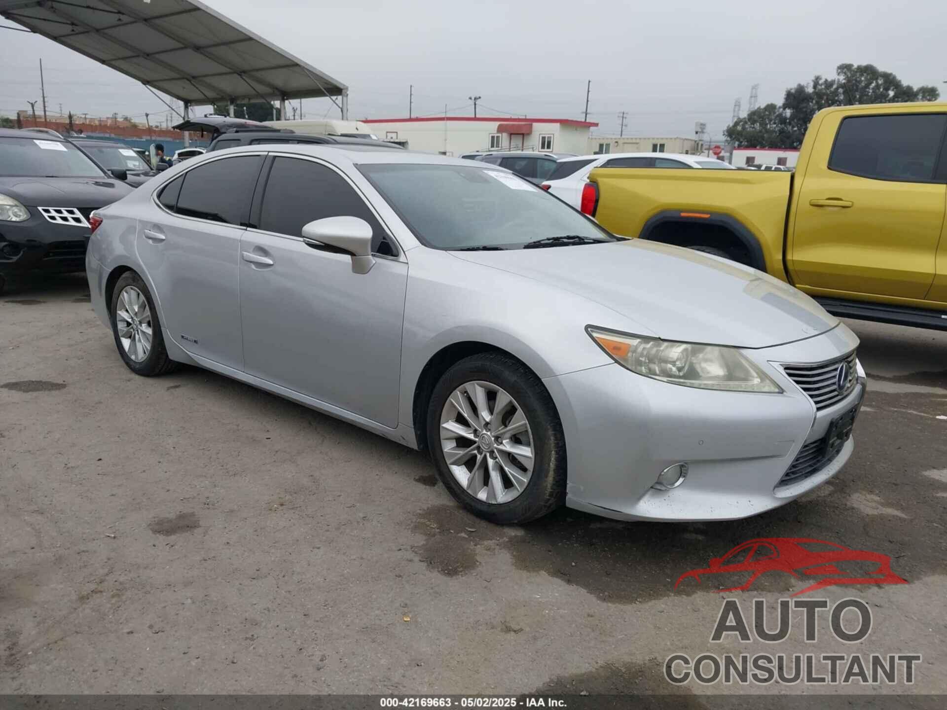 LEXUS ES 300H 2013 - JTHBW1GG5D2002786