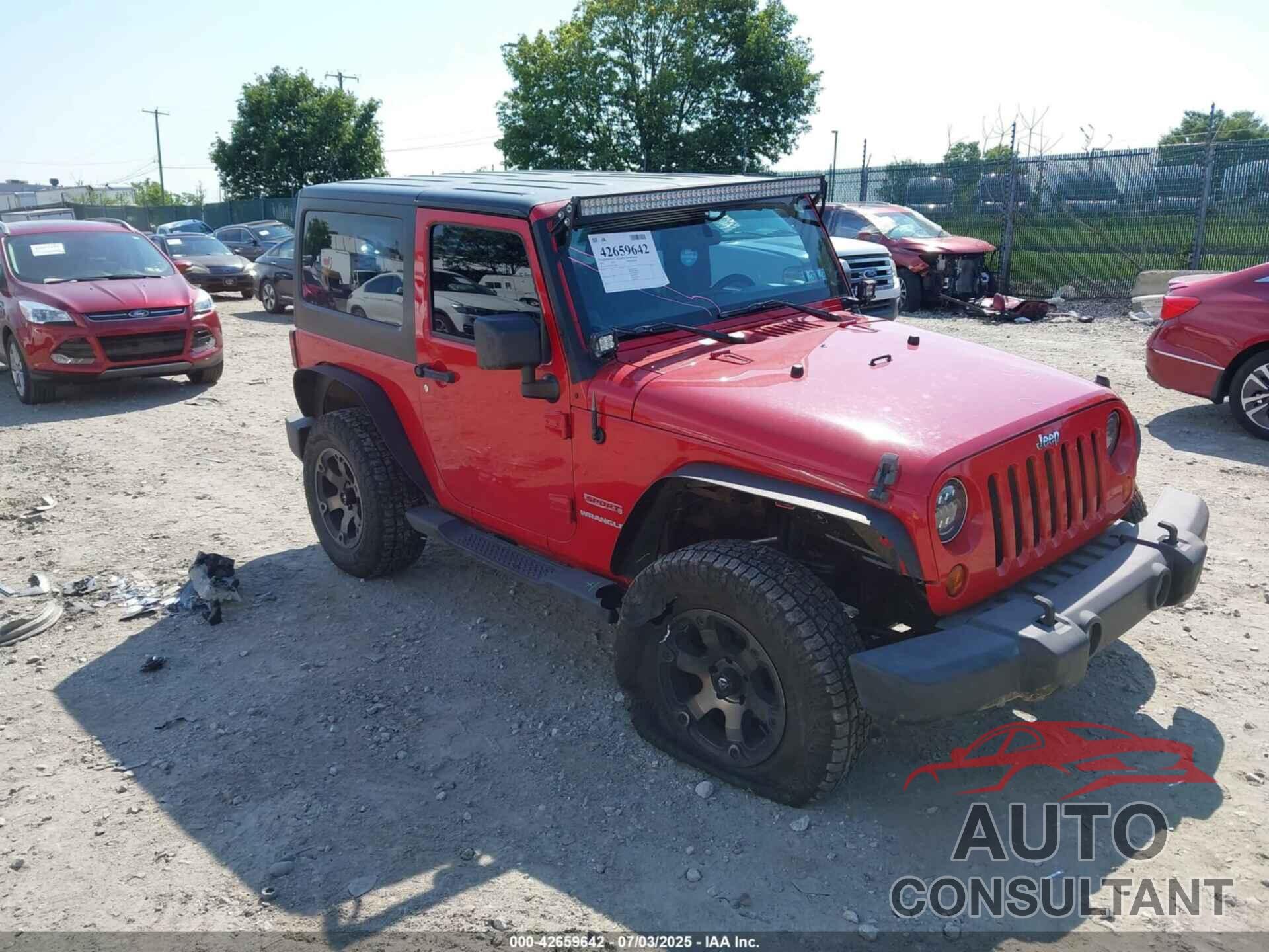JEEP WRANGLER 2011 - 1J4AA2D16BL505620
