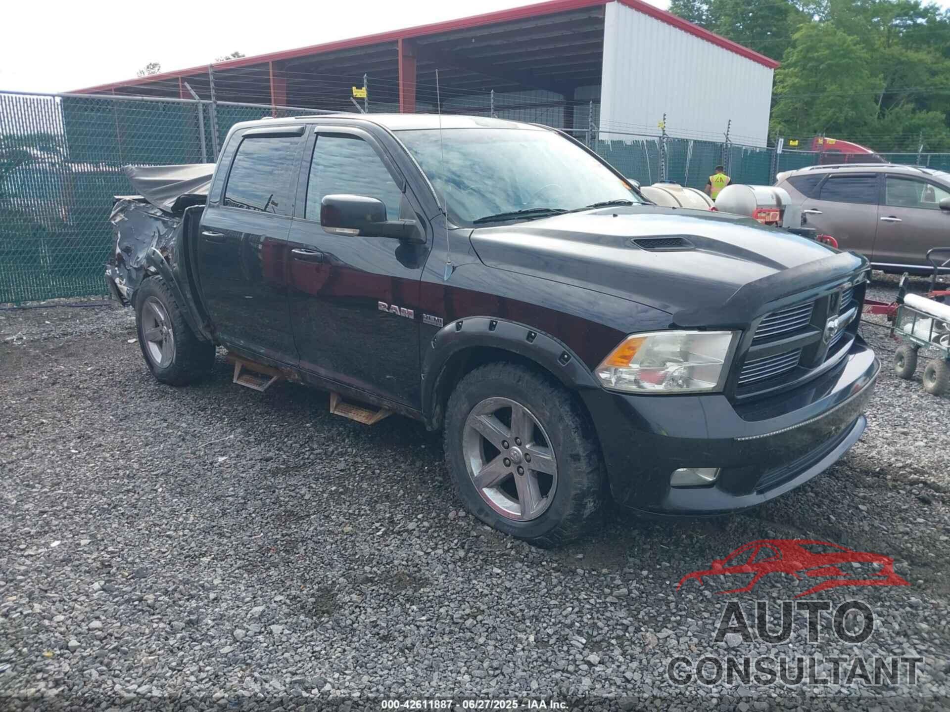 DODGE RAM 1500 2010 - 1D7RV1CT2AS207022
