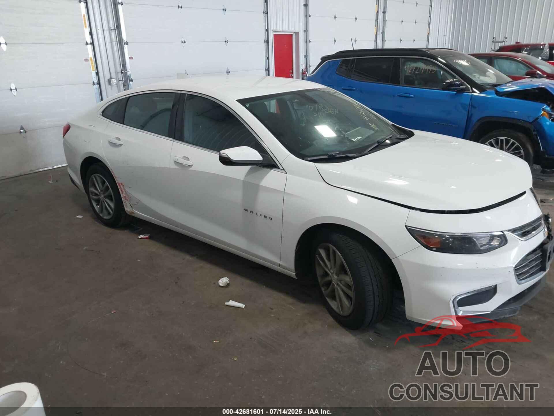 CHEVROLET MALIBU 2016 - 1G1ZE5ST0GF216928