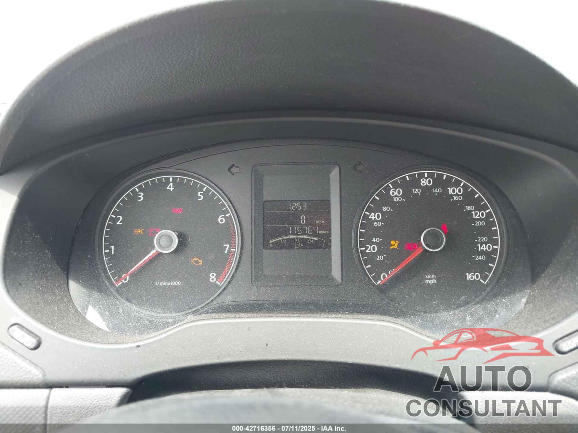 VOLKSWAGEN JETTA 2014 - 3VW1K7AJ9EM390158