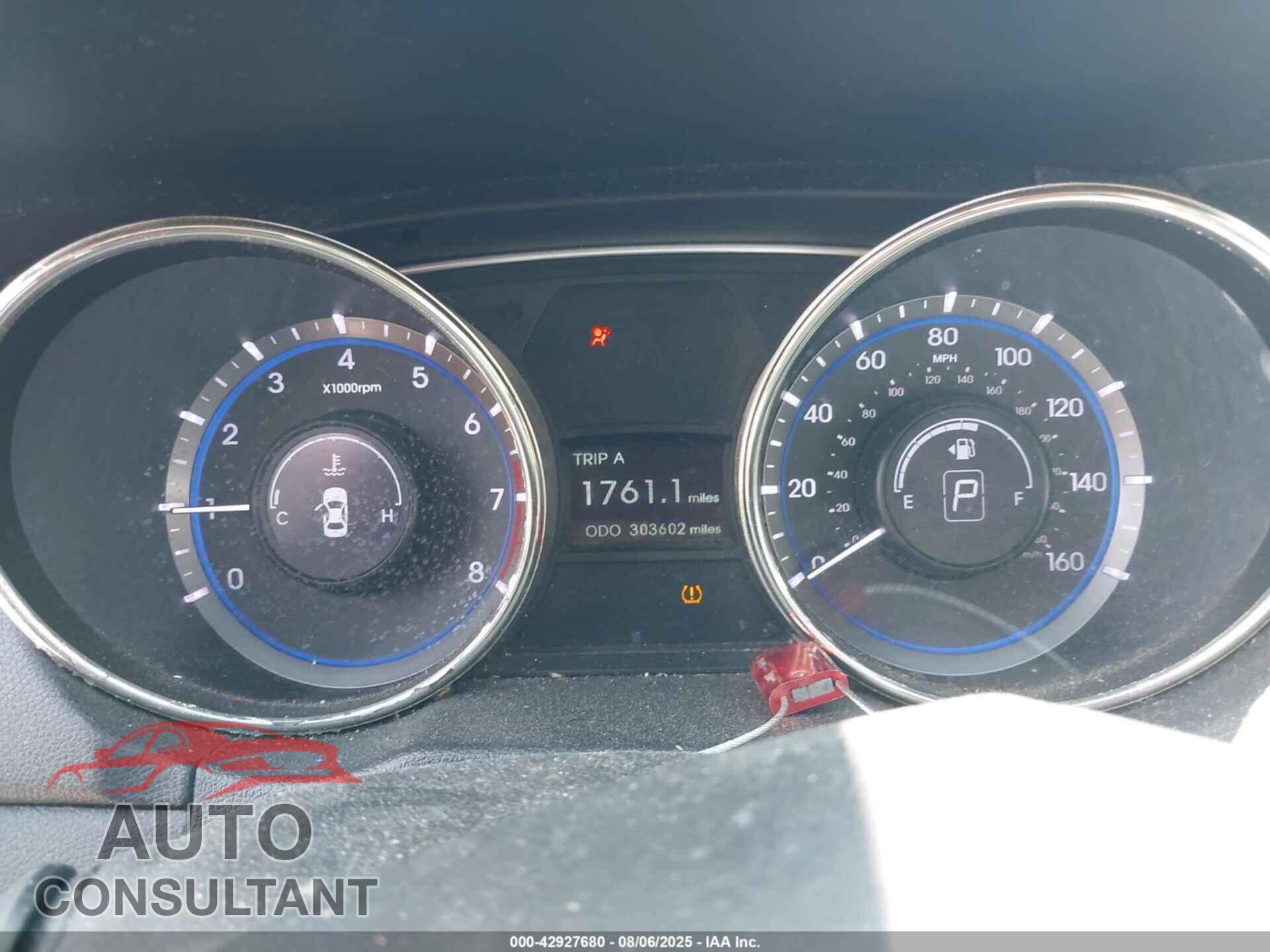 HYUNDAI SONATA 2012 - 5NPEC4AC1CH382012