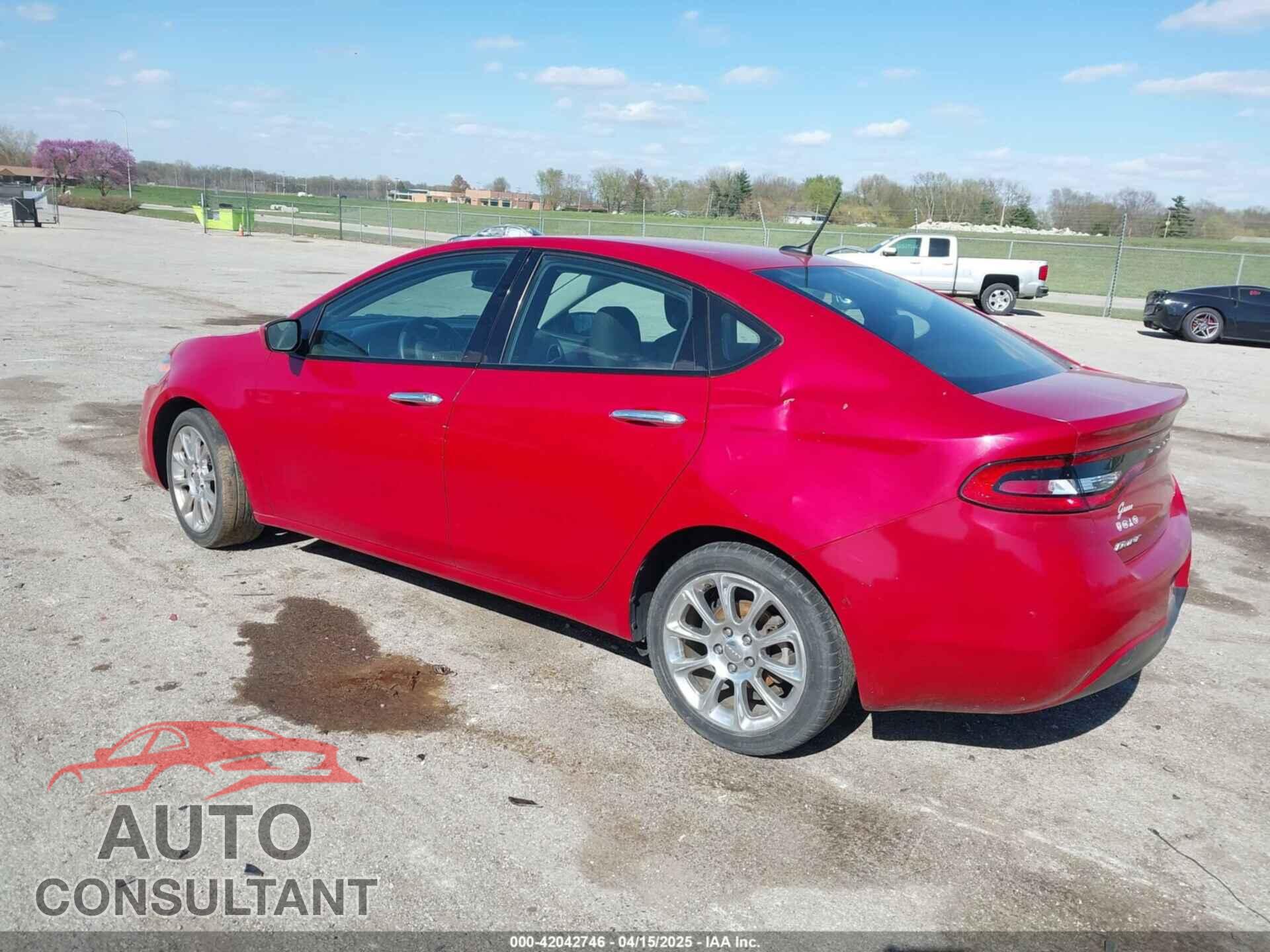 DODGE DART 2016 - 1C3CDFFAXGD819982