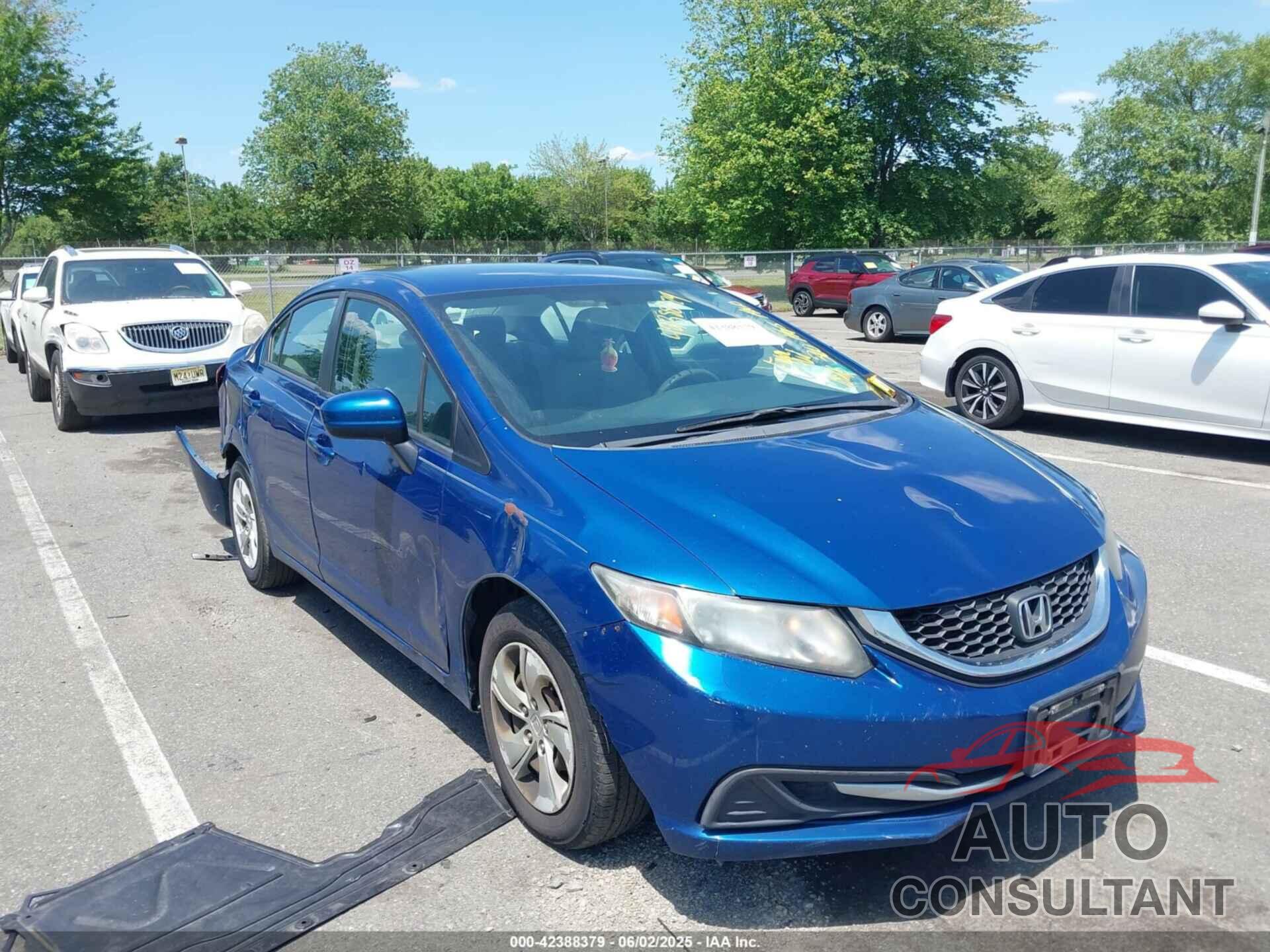 HONDA CIVIC 2014 - 19XFB2F59EE267462