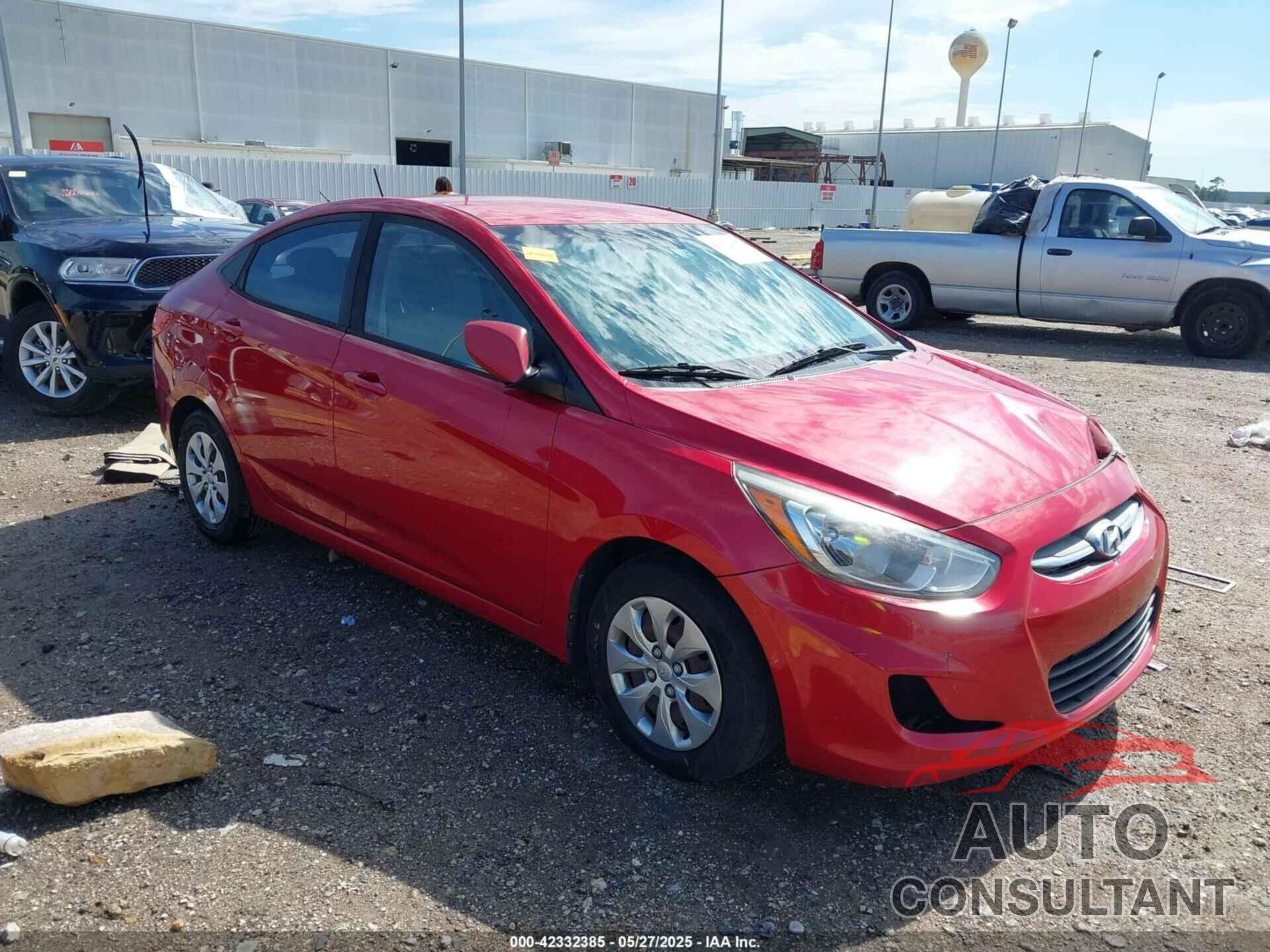 HYUNDAI ACCENT 2017 - KMHCT4AE6HU346530