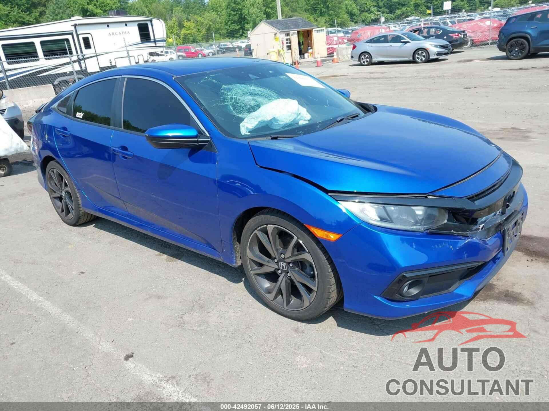 HONDA CIVIC 2019 - 2HGFC2F80KH594082