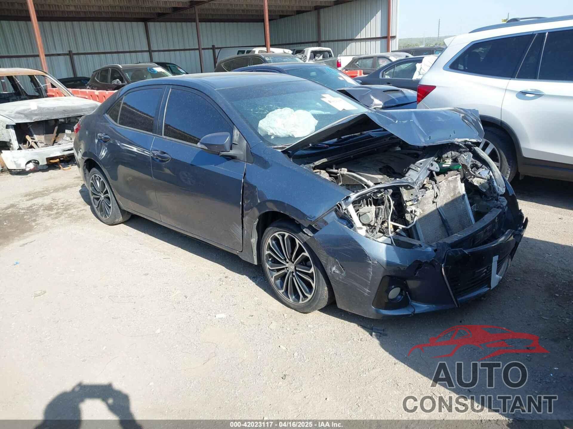 TOYOTA COROLLA 2014 - 5YFBURHE4EP088601