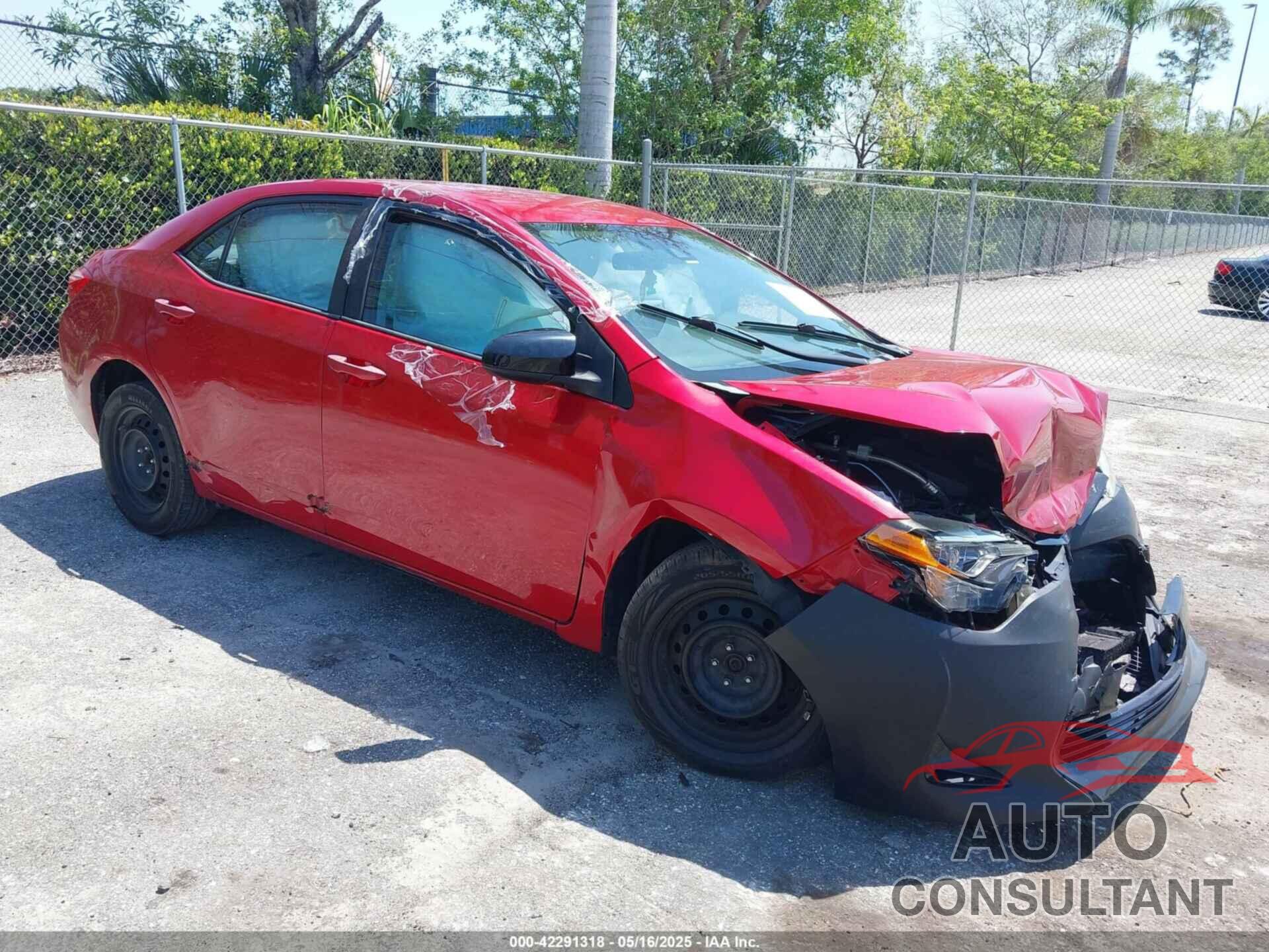TOYOTA COROLLA 2017 - 2T1BURHE0HC930063