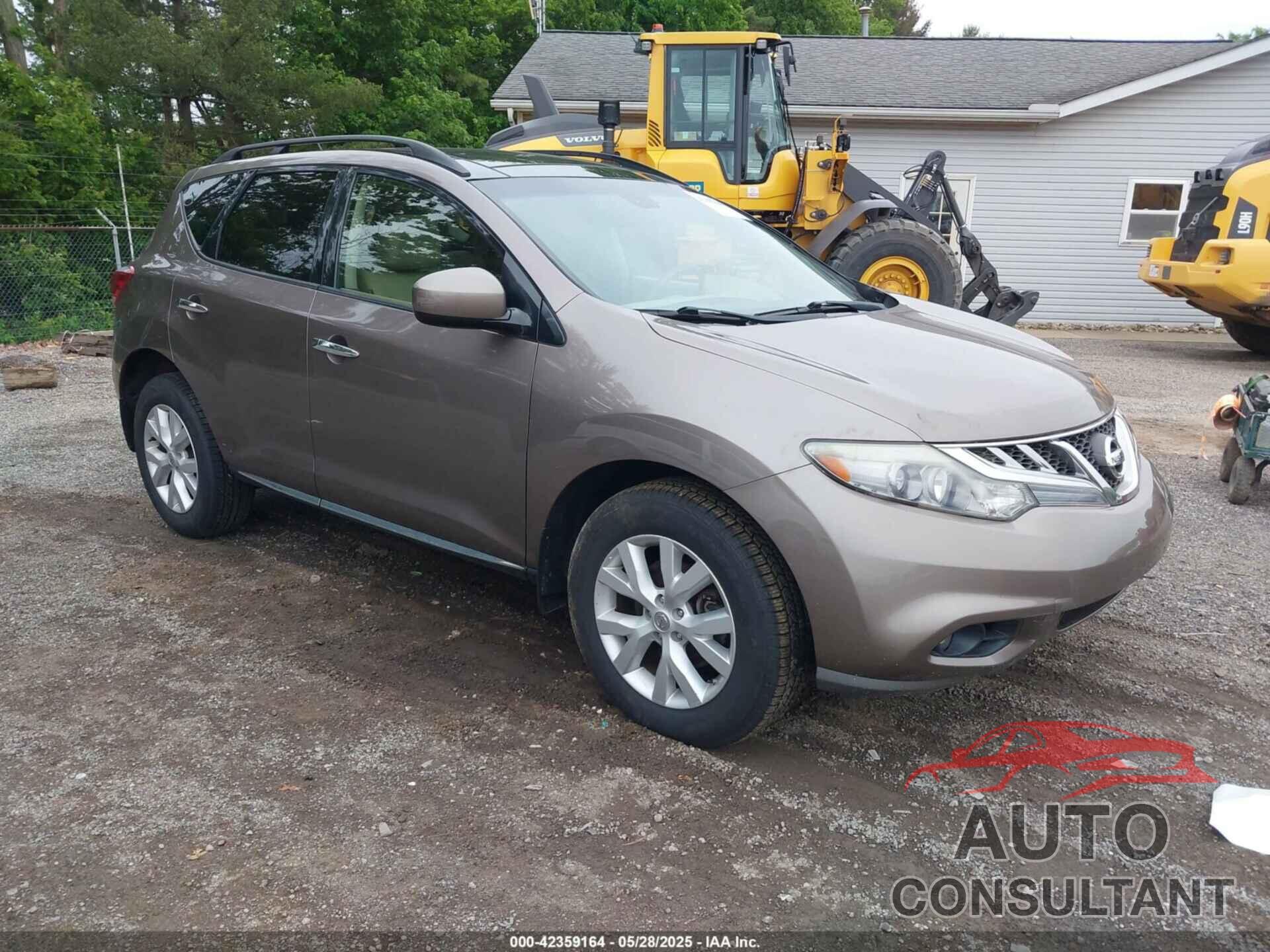 NISSAN MURANO 2013 - JN8AZ1MW3DW306695