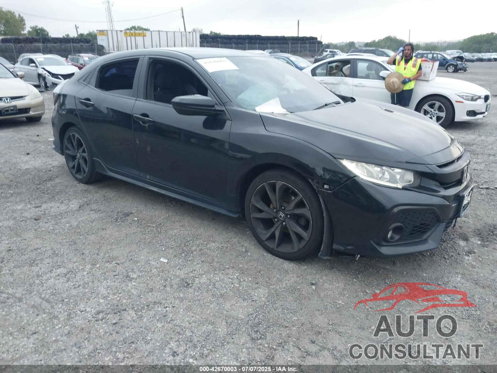 HONDA CIVIC 2018 - SHHFK7H43JU421829