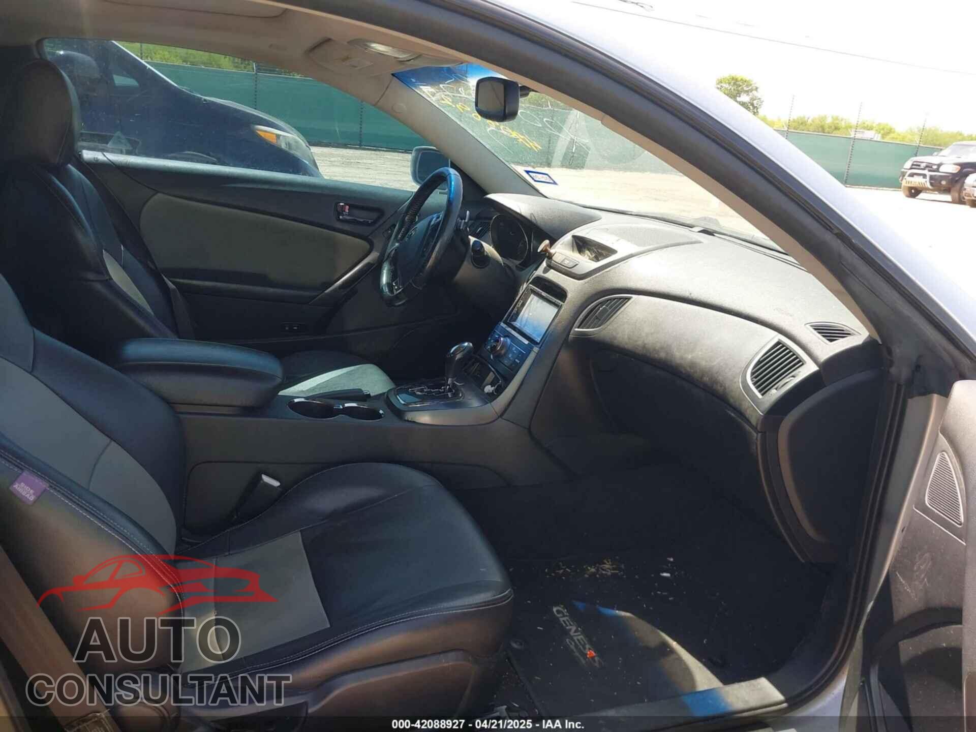 HYUNDAI GENESIS 2012 - KMHHT6KD1CU077921