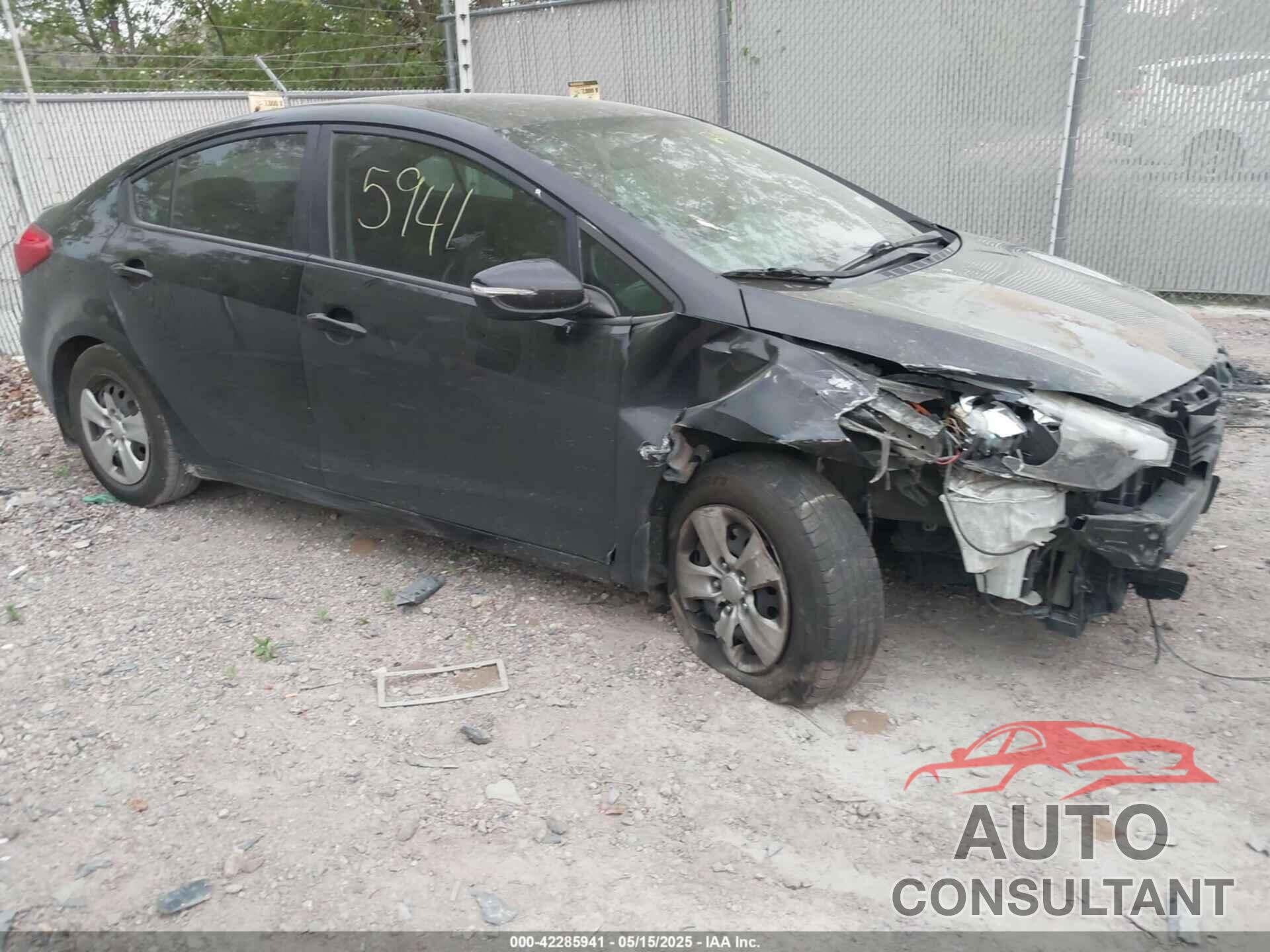 KIA FORTE 2015 - KNAFX4A60F5330875