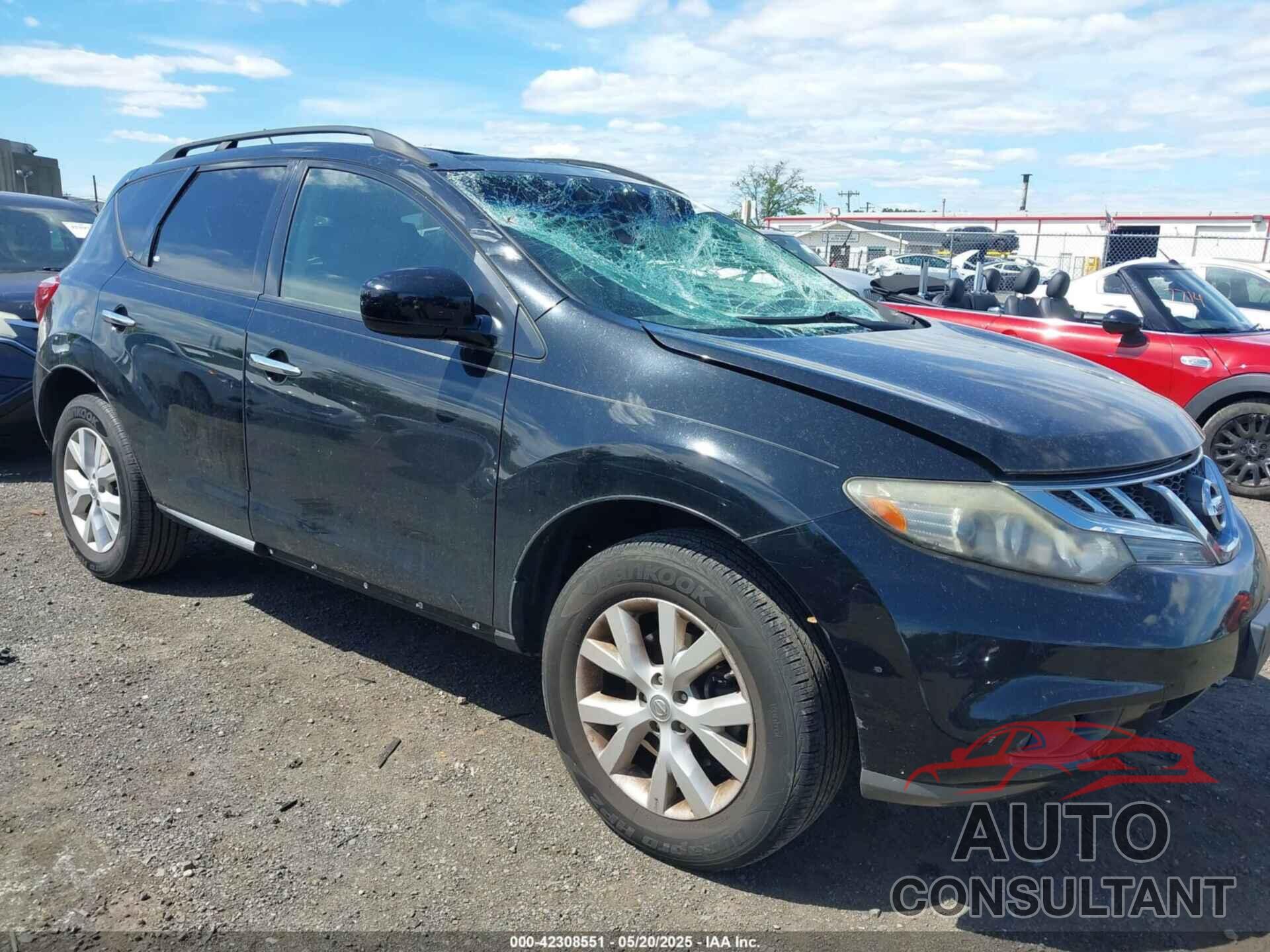NISSAN MURANO 2012 - JN8AZ1MW0CW240055