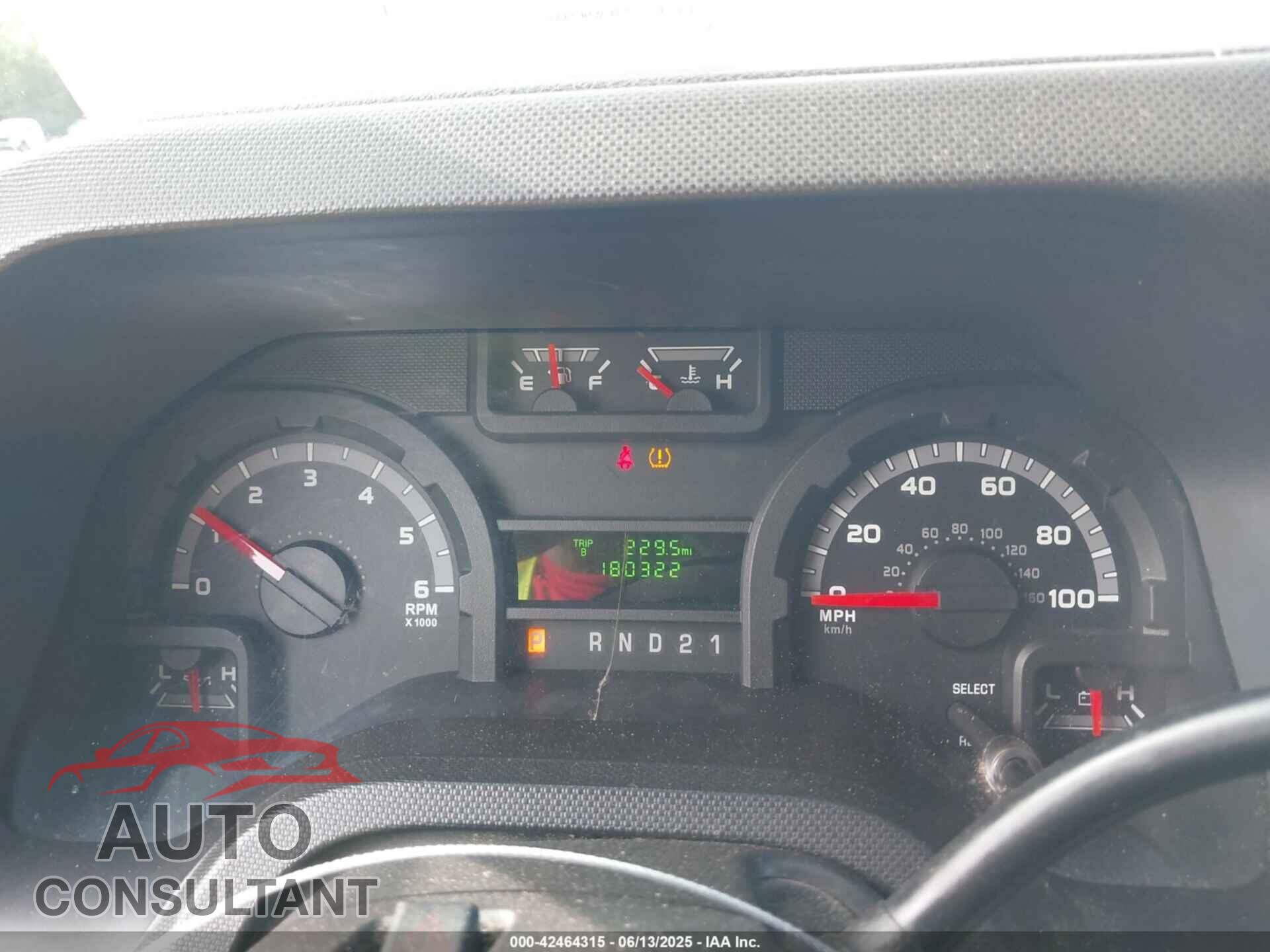 FORD E-150 2012 - 1FTNE1EW9CDA86738