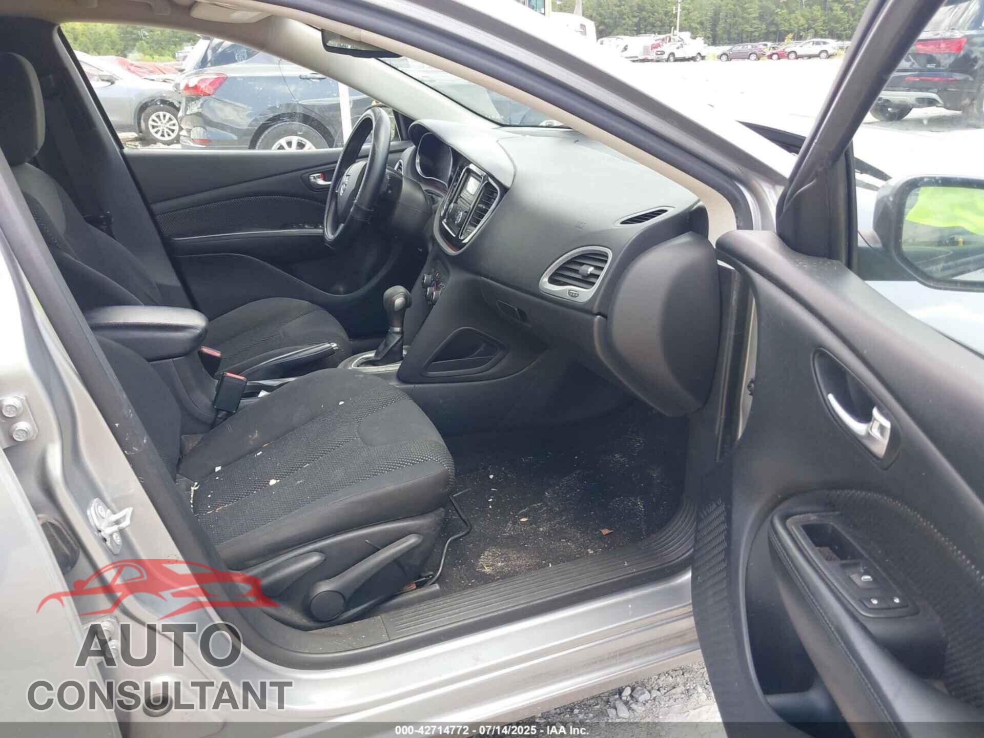 DODGE DART 2016 - 1C3CDFAA4GD530491