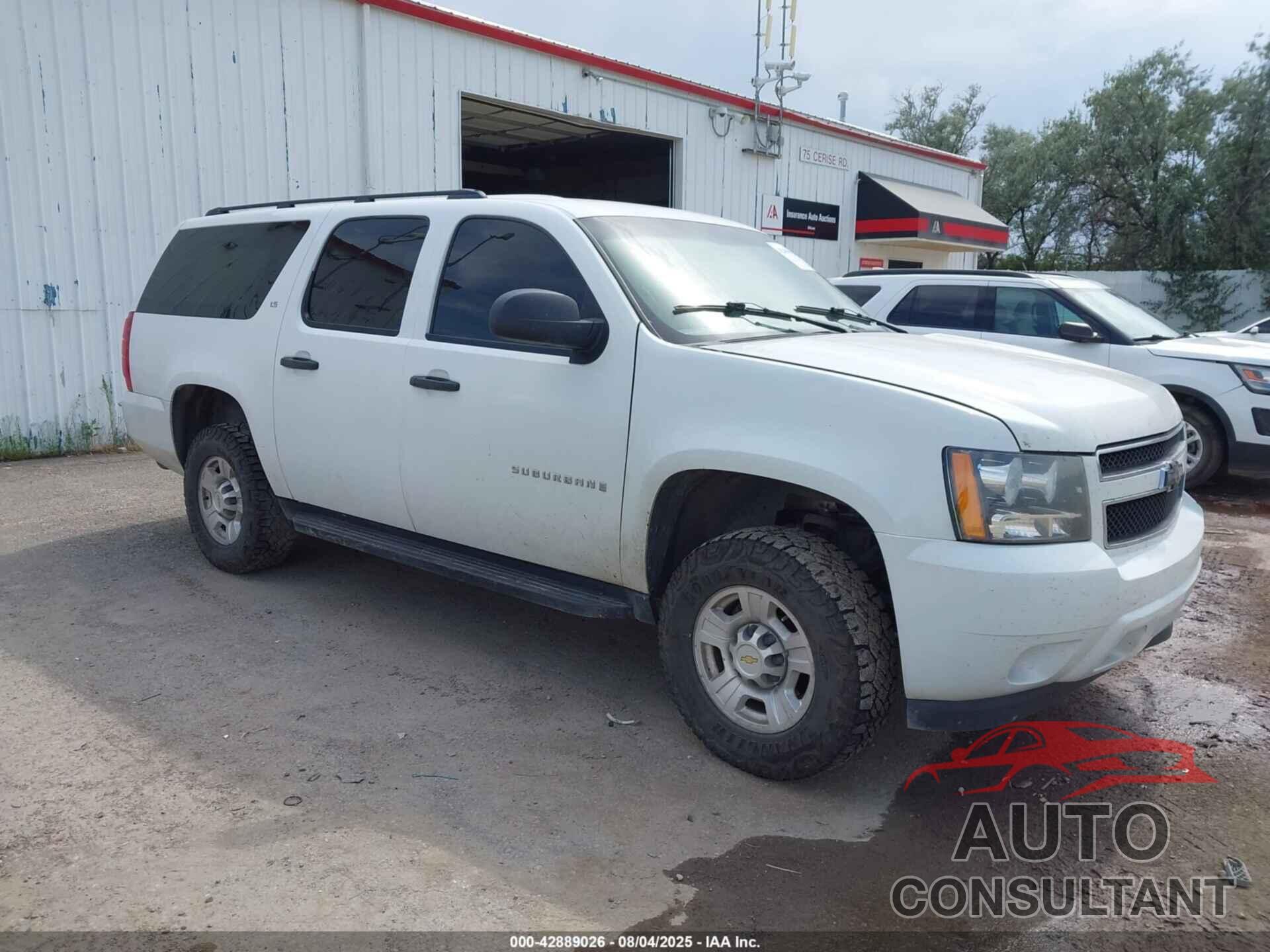 CHEVROLET SUBURBAN 2500 2009 - 1GNGK46K99R223128