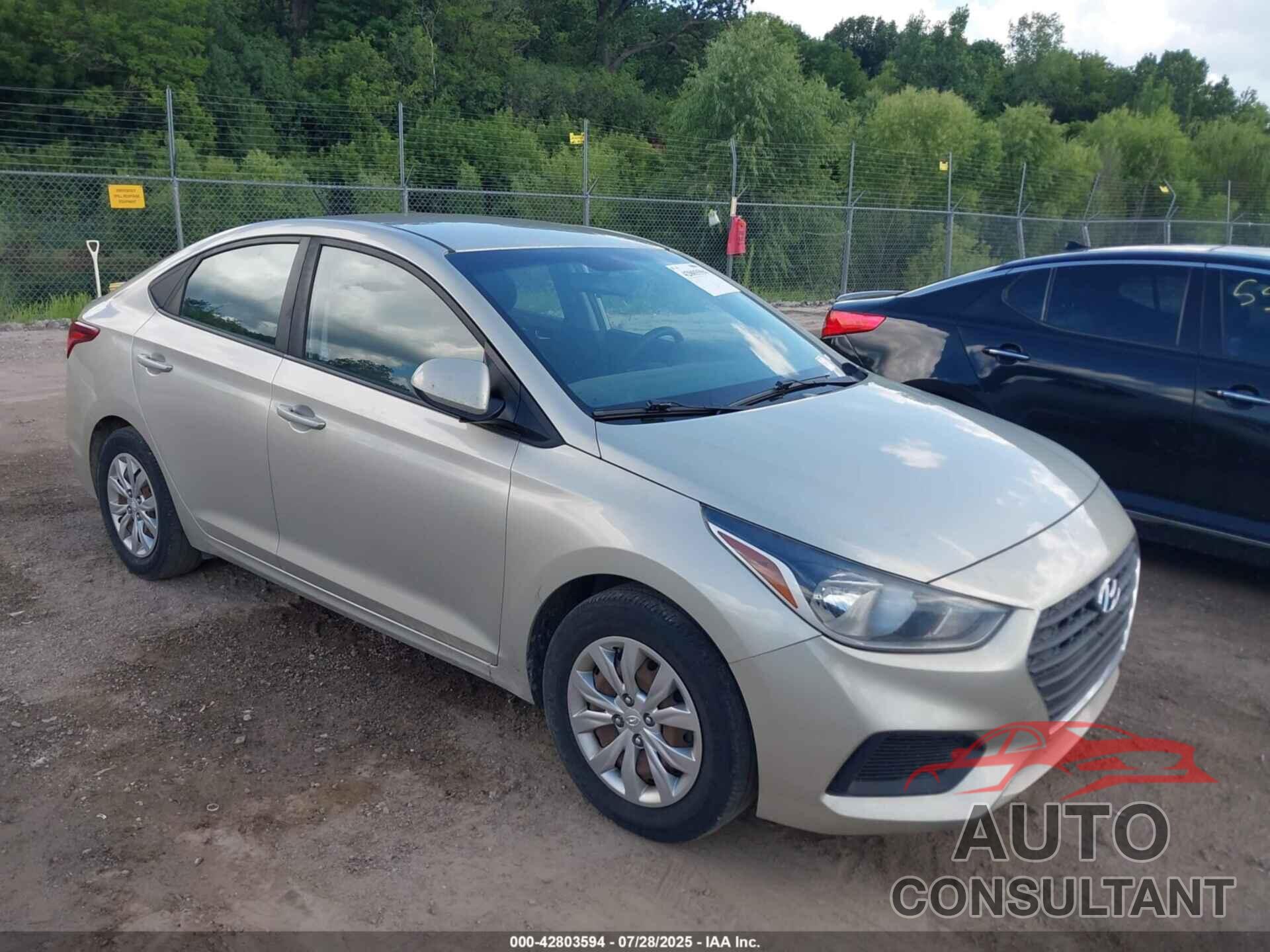 HYUNDAI ACCENT 2018 - 3KPC24A37JE015496