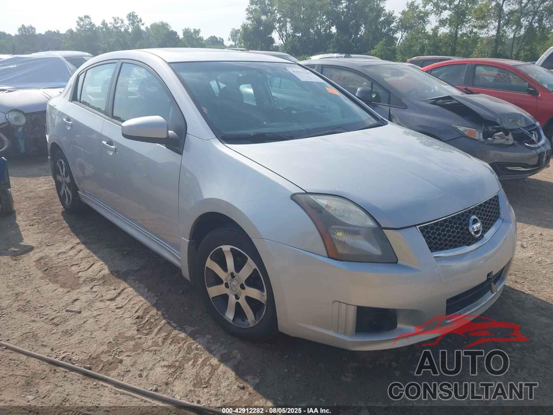 NISSAN SENTRA 2012 - 3N1AB6AP3CL705902