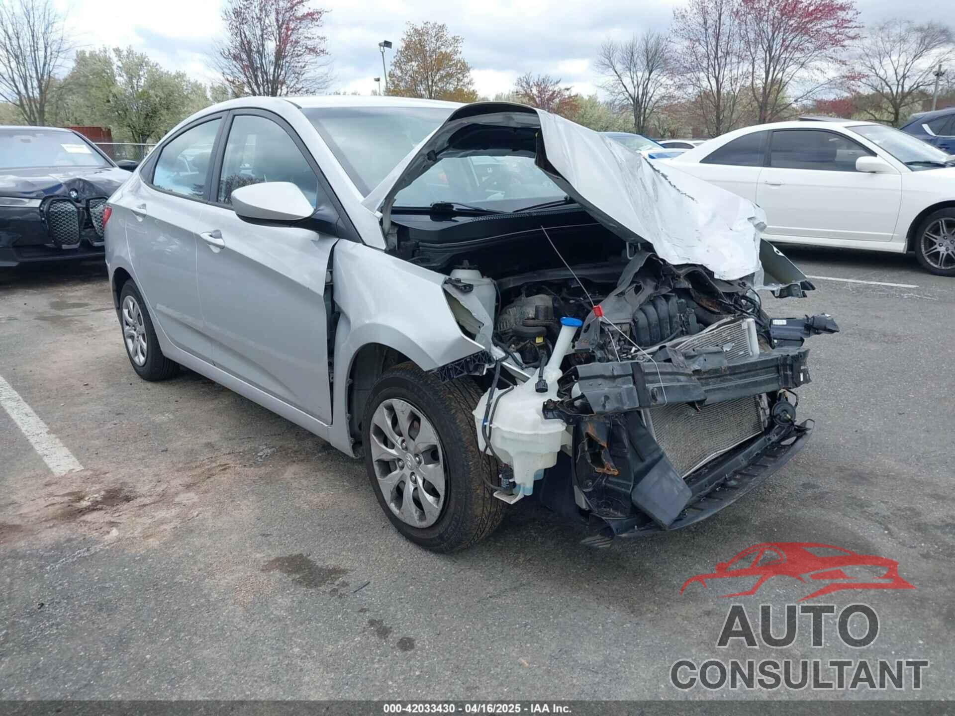 HYUNDAI ACCENT 2016 - KMHCT4AE6GU048168