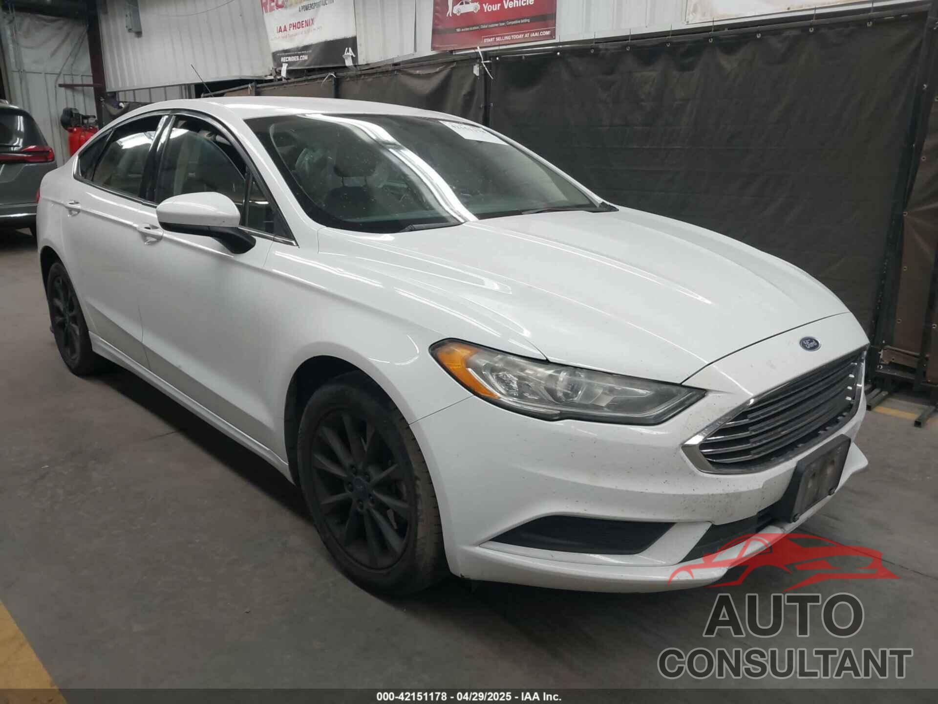 FORD FUSION 2017 - 3FA6P0G72HR222095