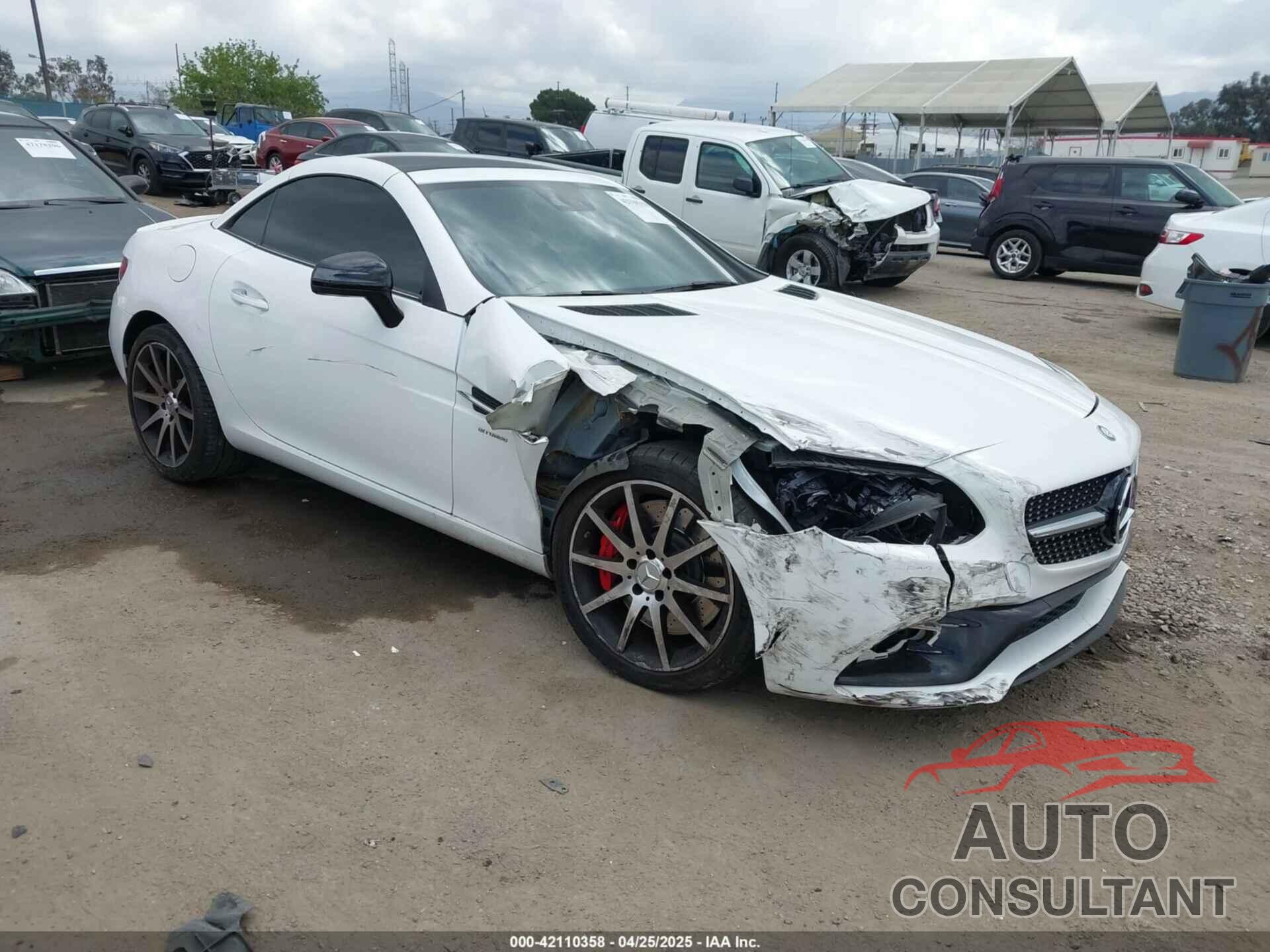 MERCEDES-BENZ AMG SLC 43 2017 - WDDPK6GA3HF132372