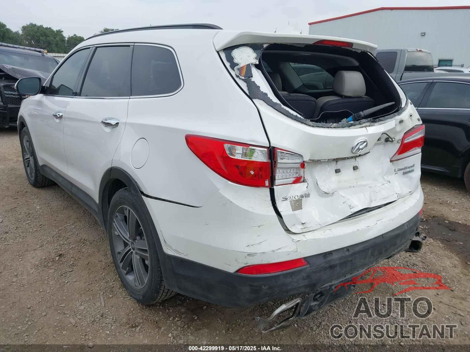 HYUNDAI SANTA FE 2016 - KM8SR4HF7GU132041